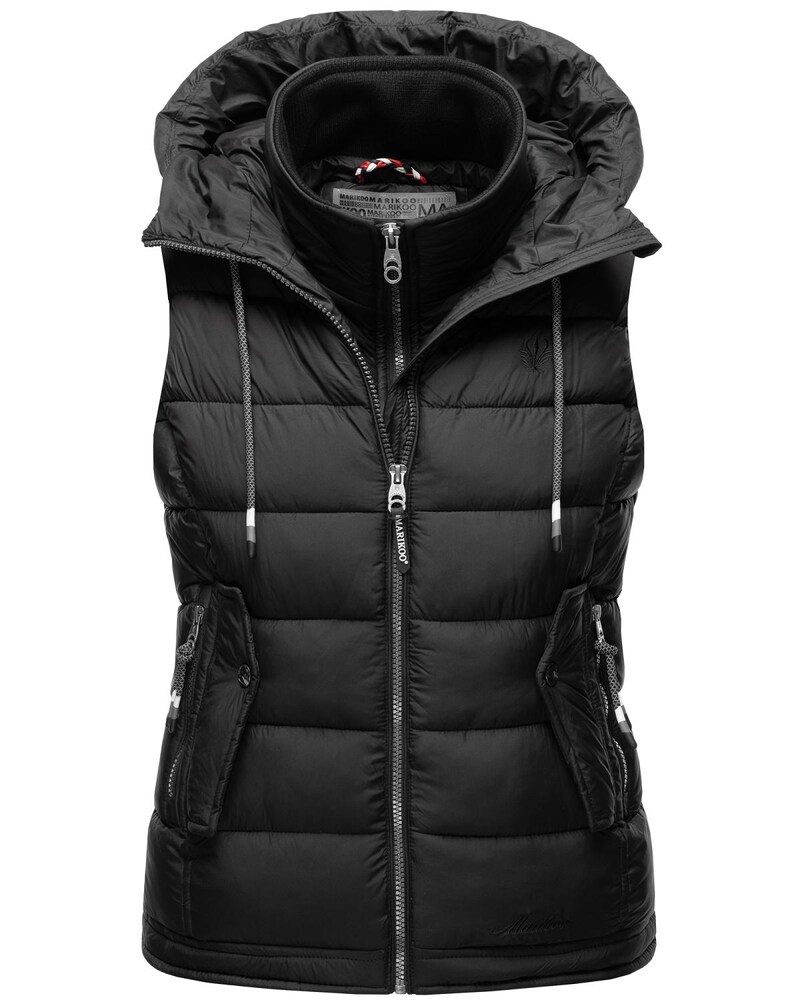 MARIKOO Steppweste 'Taisaa' Damen Größe XS schwarz