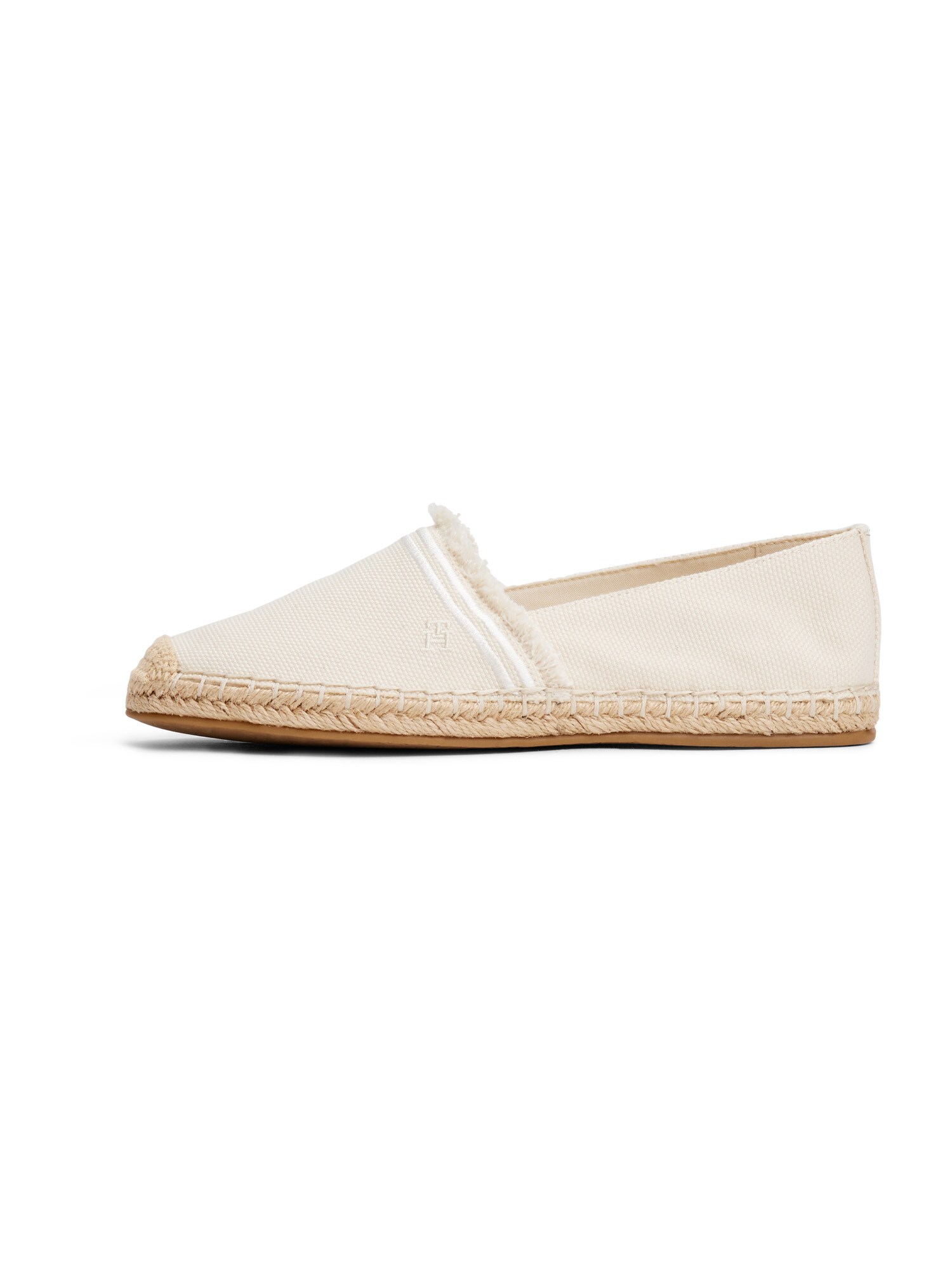TOMMY HILFIGER Espadrilky  krémová / biela