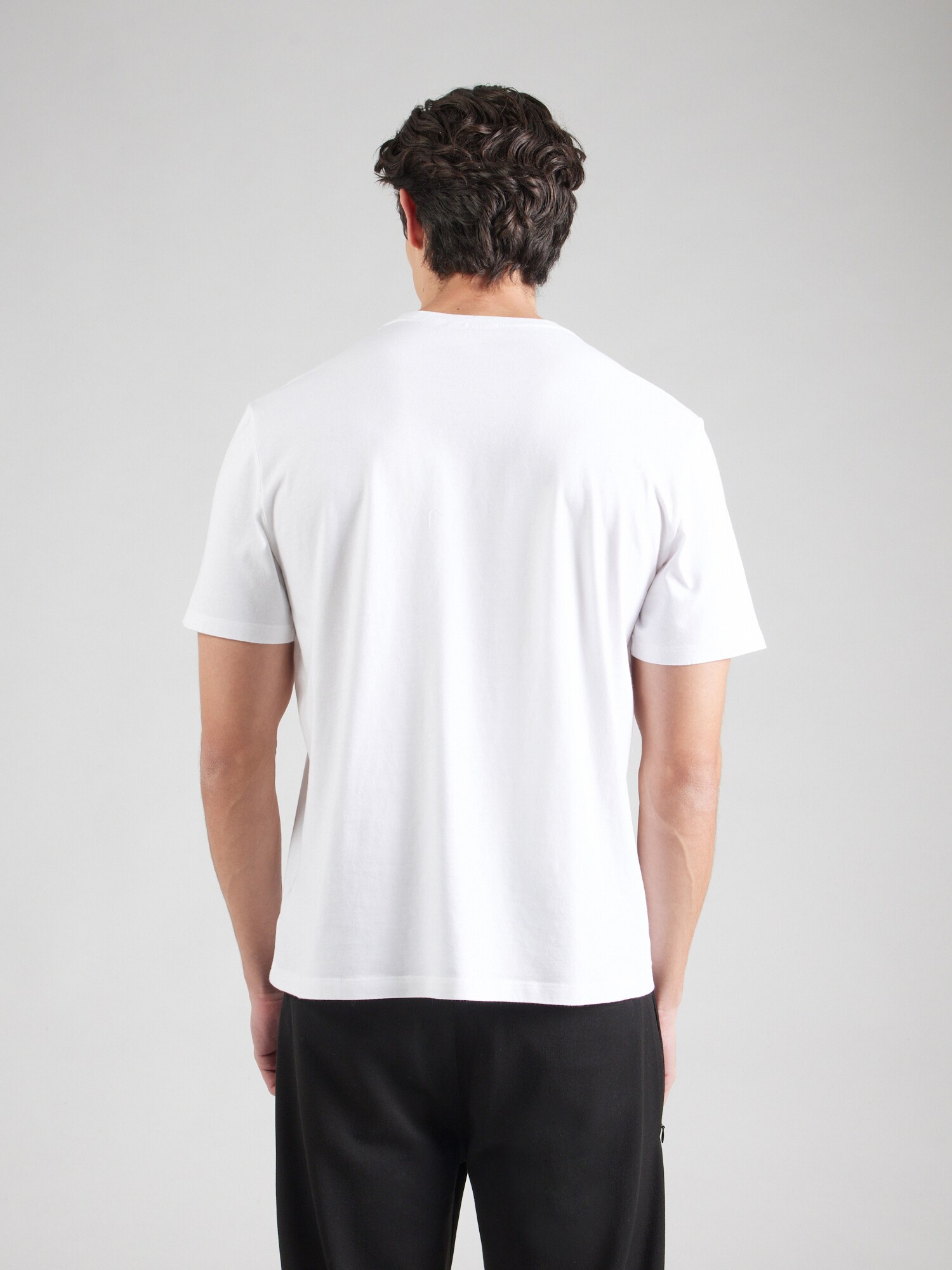 Calvin Klein Jeans Tričko nefritová / biela (obrázok 3)