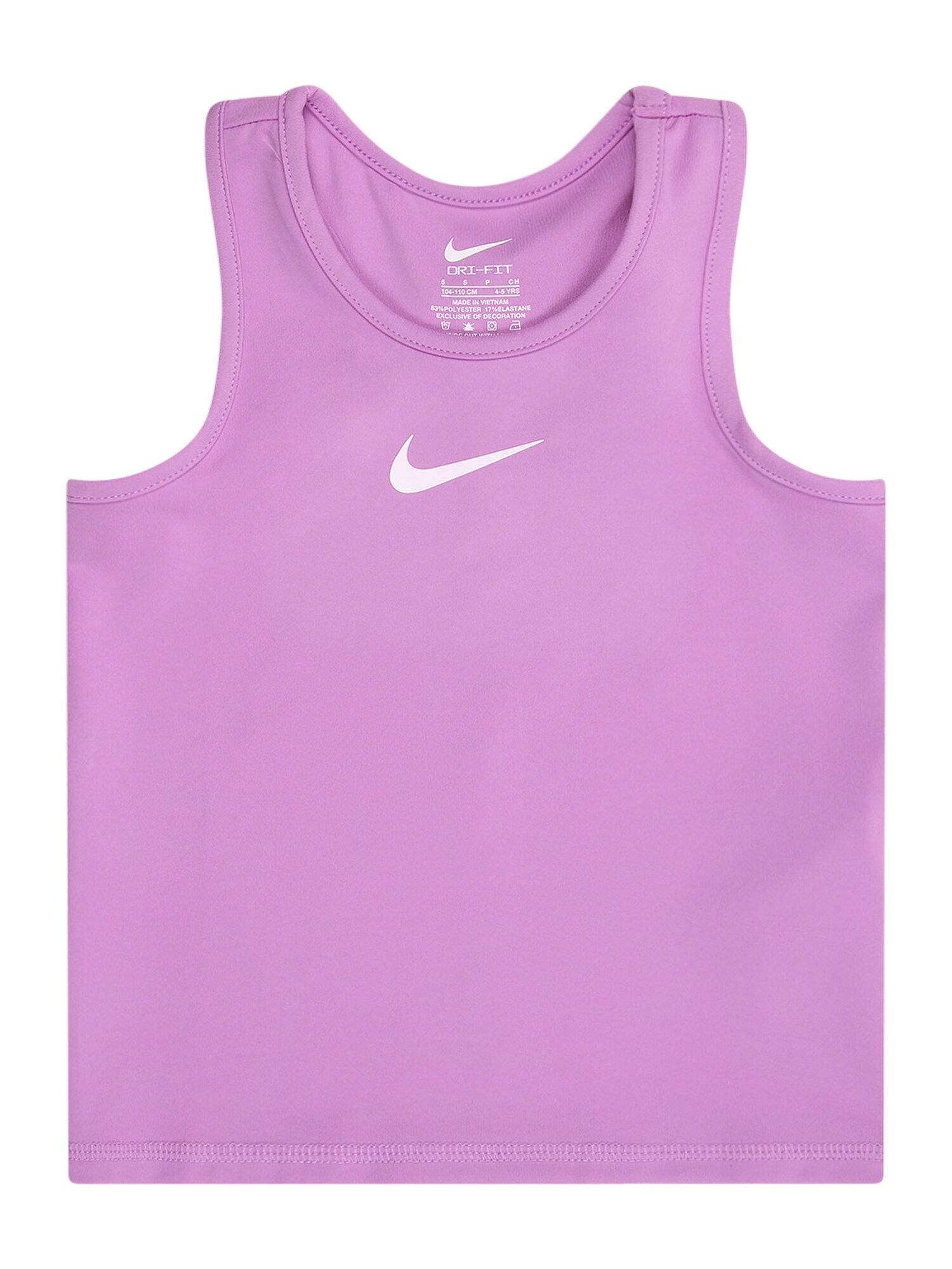 Nike Sportswear Top 'PRO'  lila / fehér akciós termékkép 1