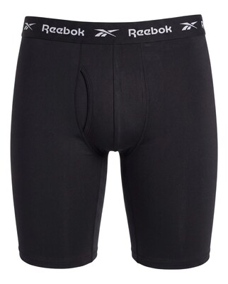 Reebok Calzoncillo boxer  negro / blanco