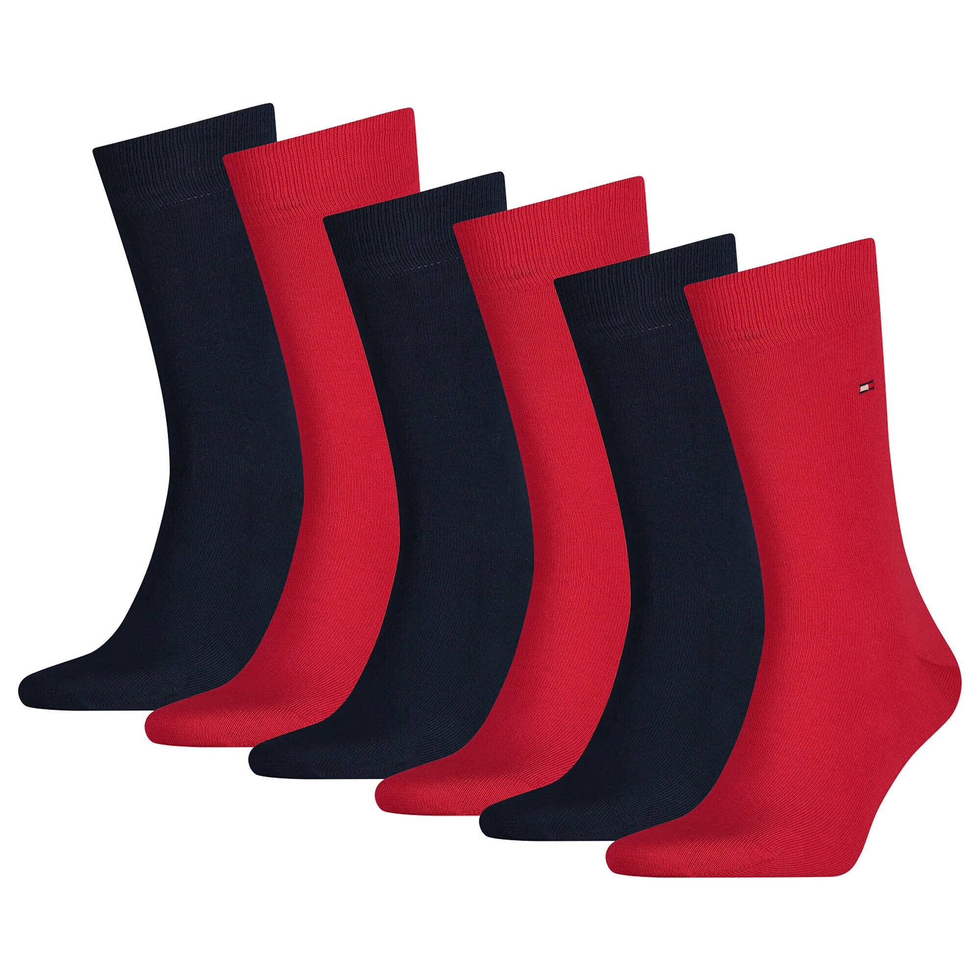 TOMMY HILFIGER Calcetines  rojo / negro