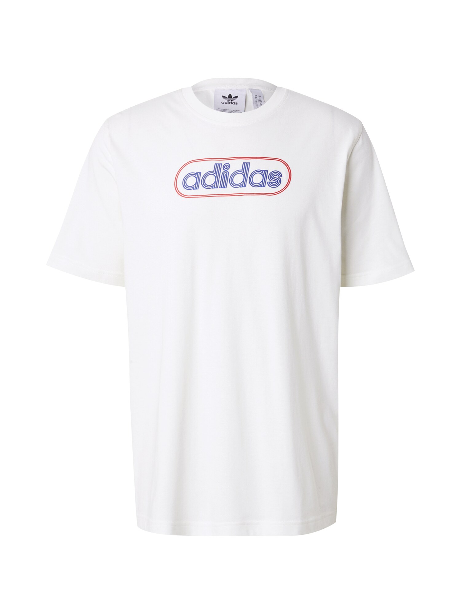 ADIDAS ORIGINALS Póló '80s'  kék / piros / fehér akciós termékkép 1