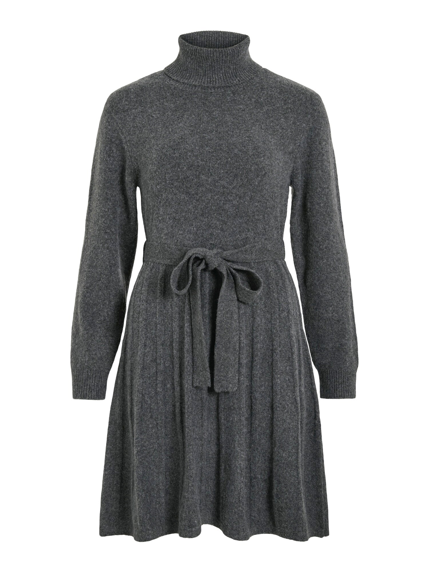 VILA Rochie tricotat VITrine  gri închis