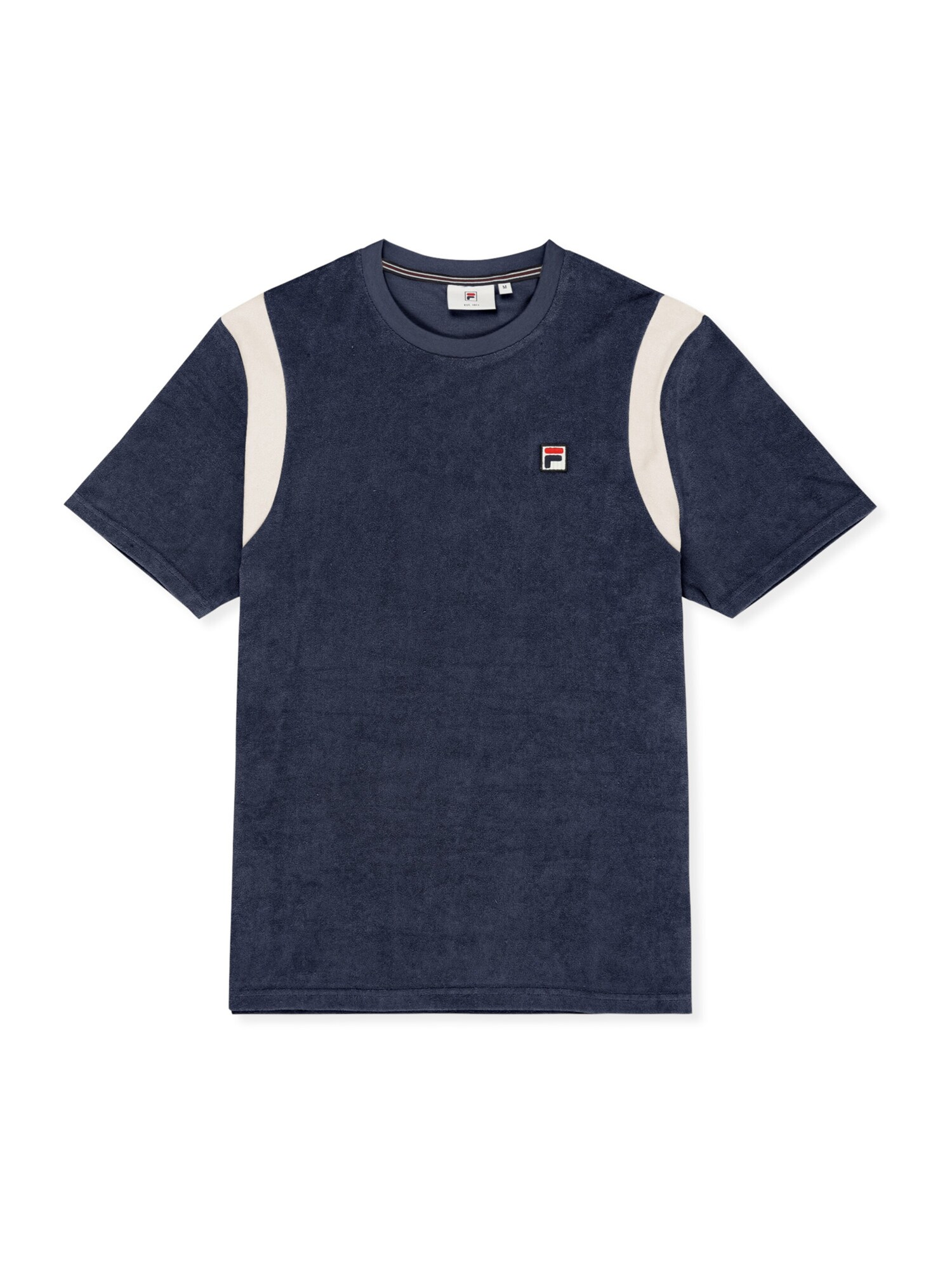 FILA Camiseta 'EMPOLI regular blocked towelling t-shirt'  azul – imagen 4