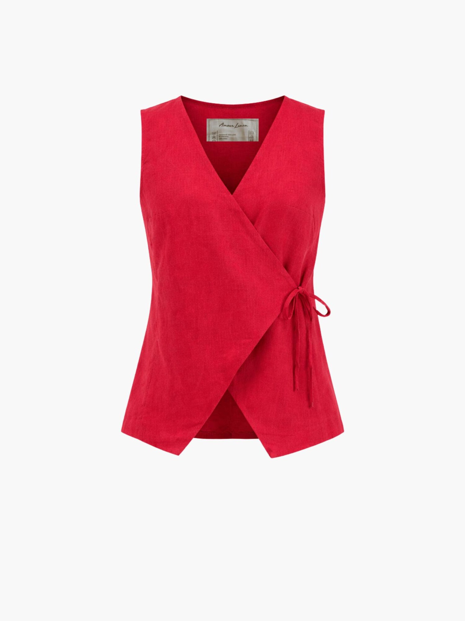 AmourLinen Top Blanca