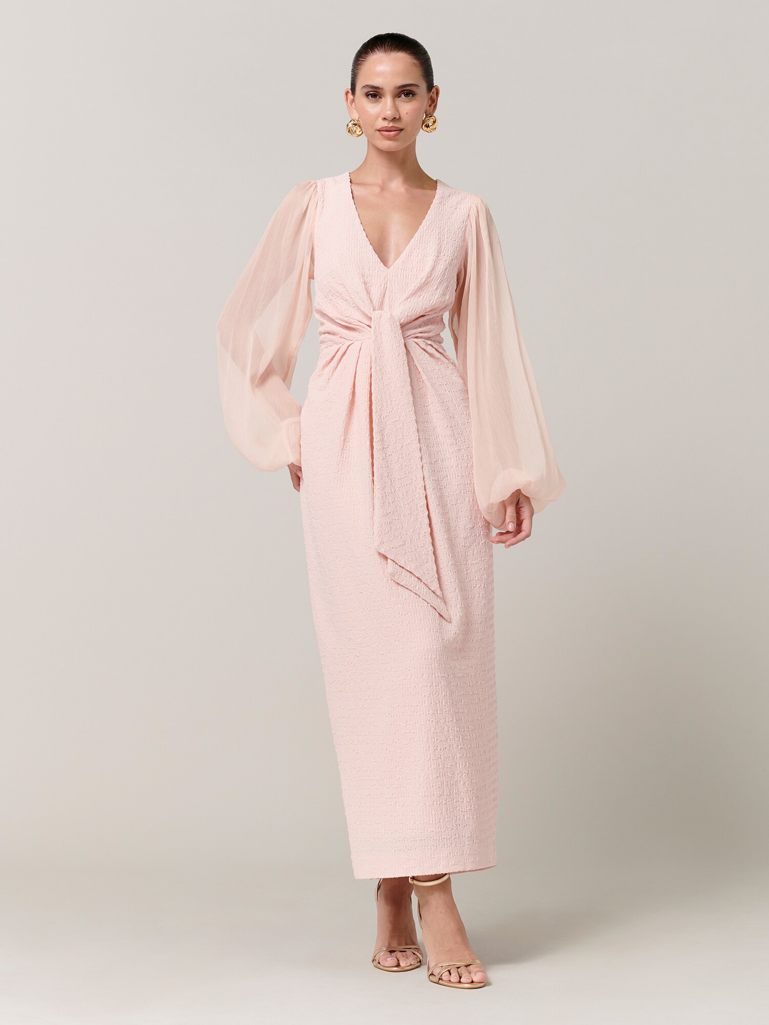 Sável Rochie Indiana  roz deschis