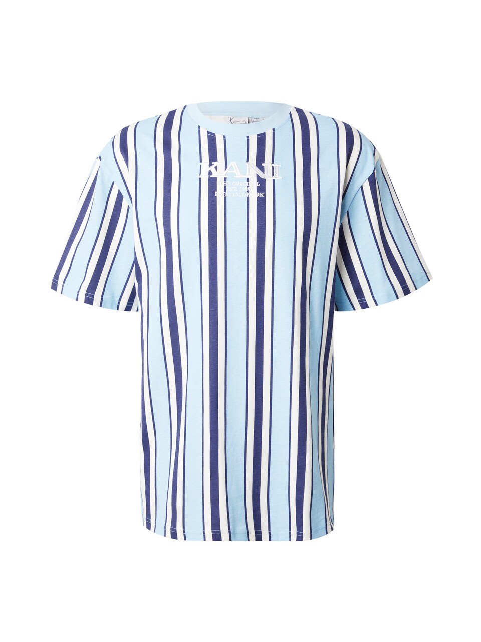 T-shirt marinblå / ljusblå
