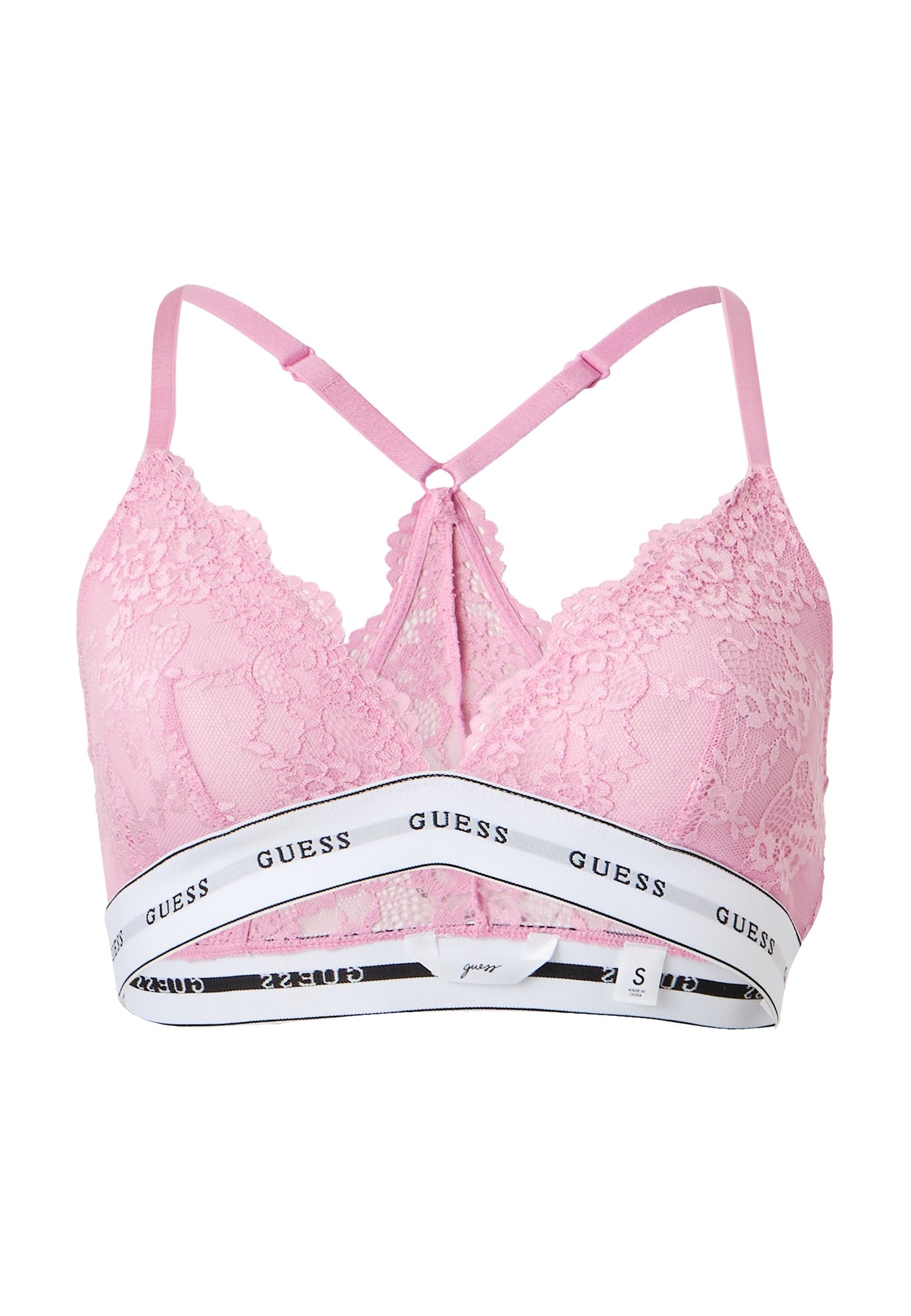 GUESS Sutien BELLE gri / roz / negru / alb