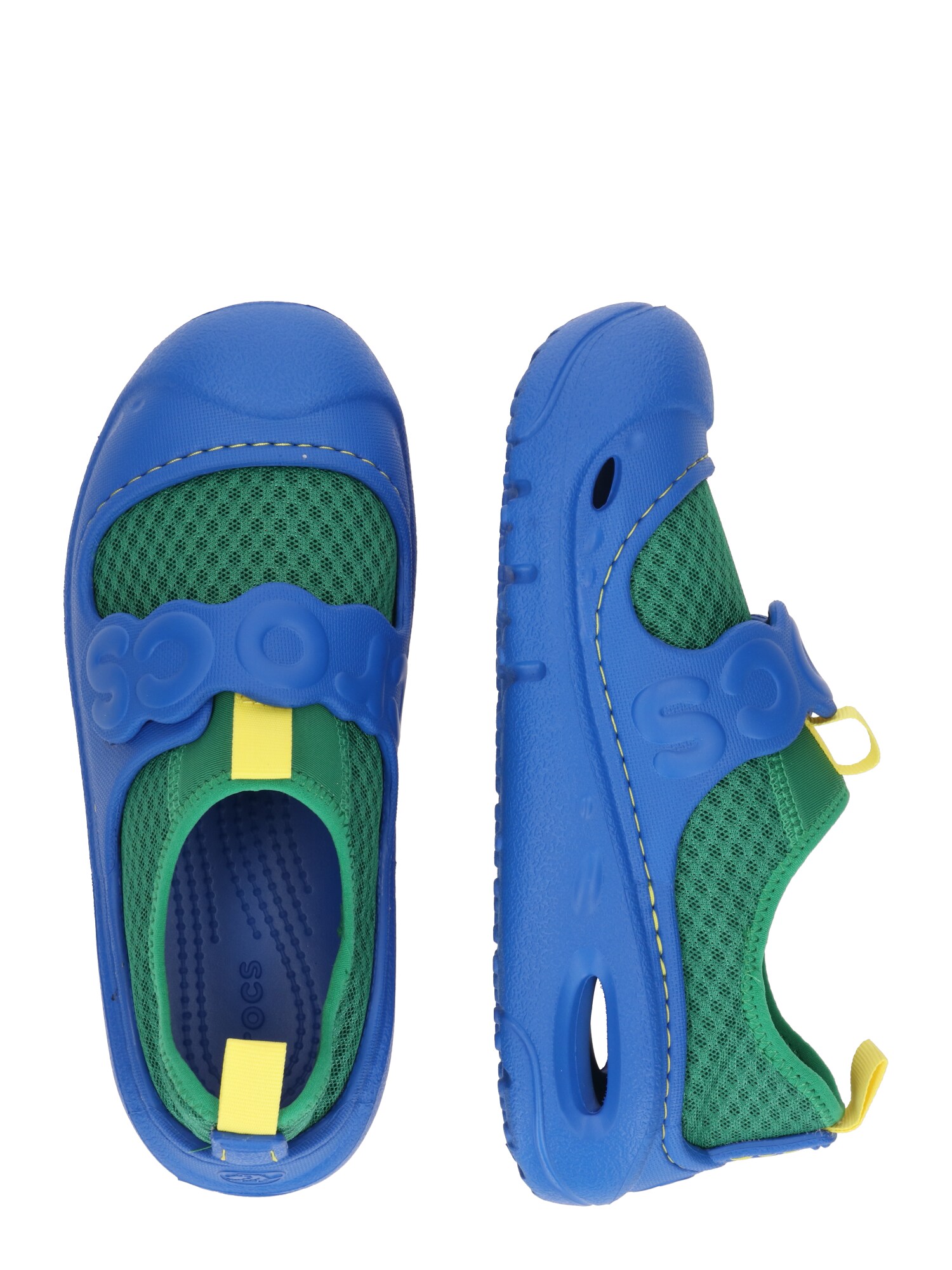 Crocs Nyitott cipők 'Swiftwater Splash'  kék / sárga / zöld termék 2. képe