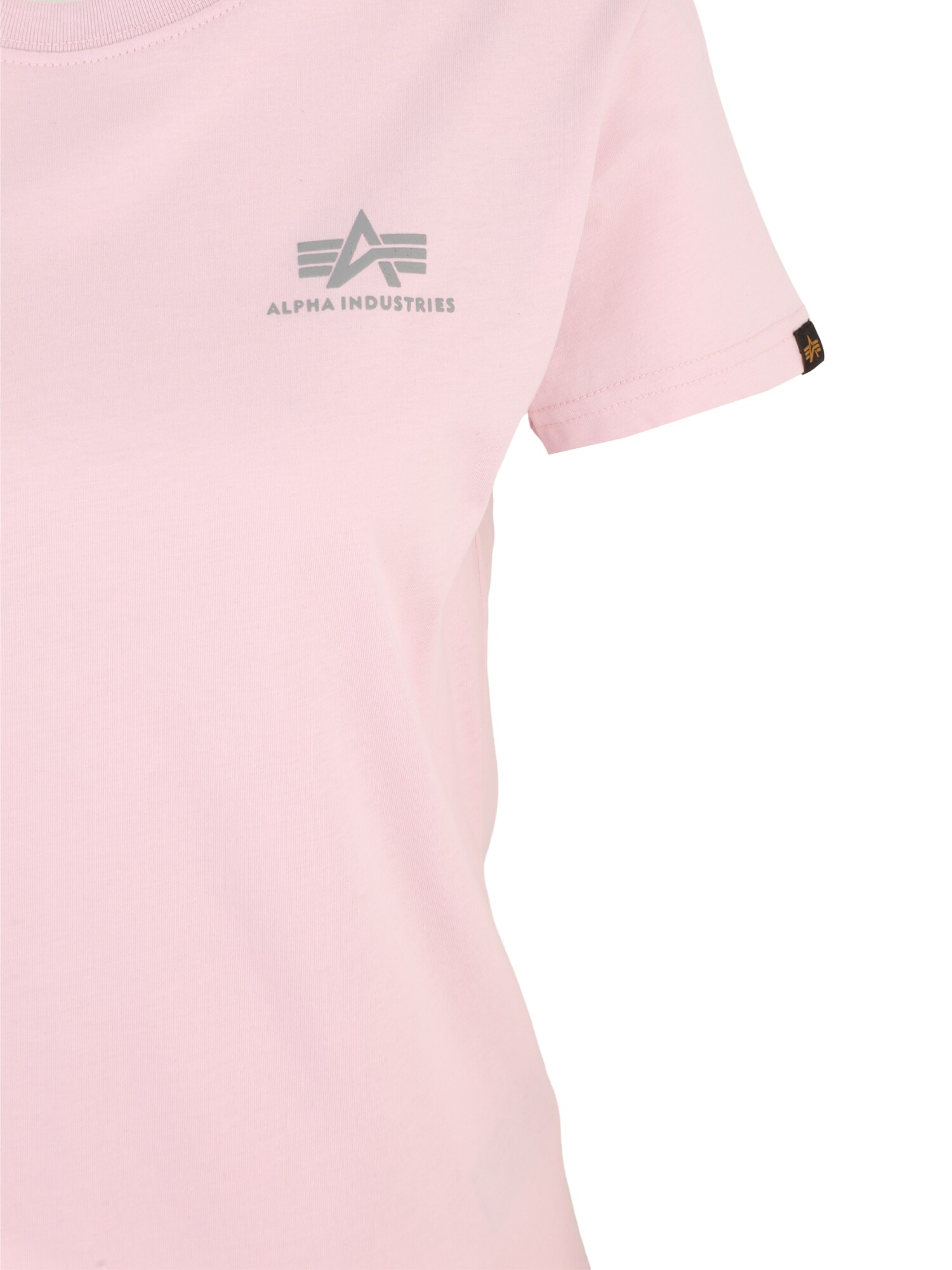 ALPHA INDUSTRIES Camiseta  gris / lila – imagen 3