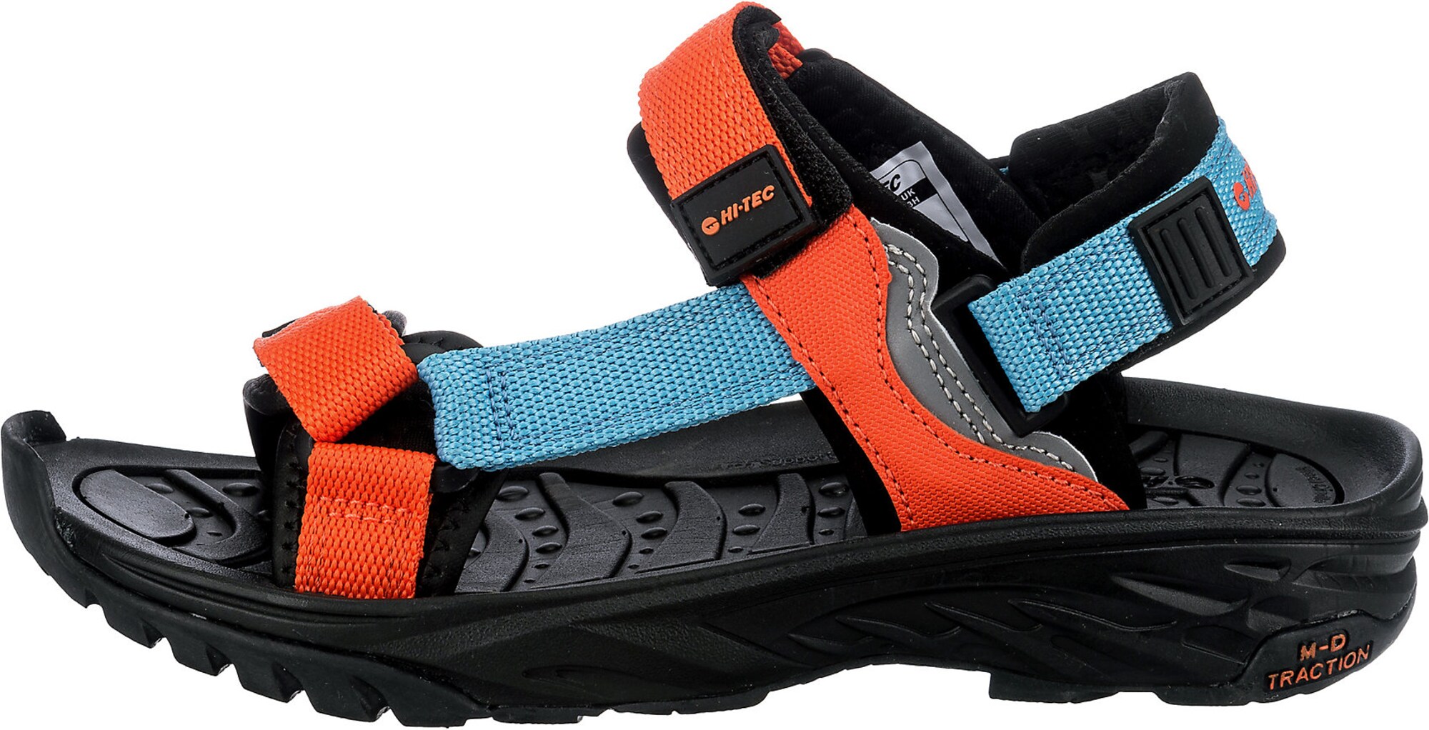 HI-TEC Sandalai šviesiai mėlyna / oranžinė