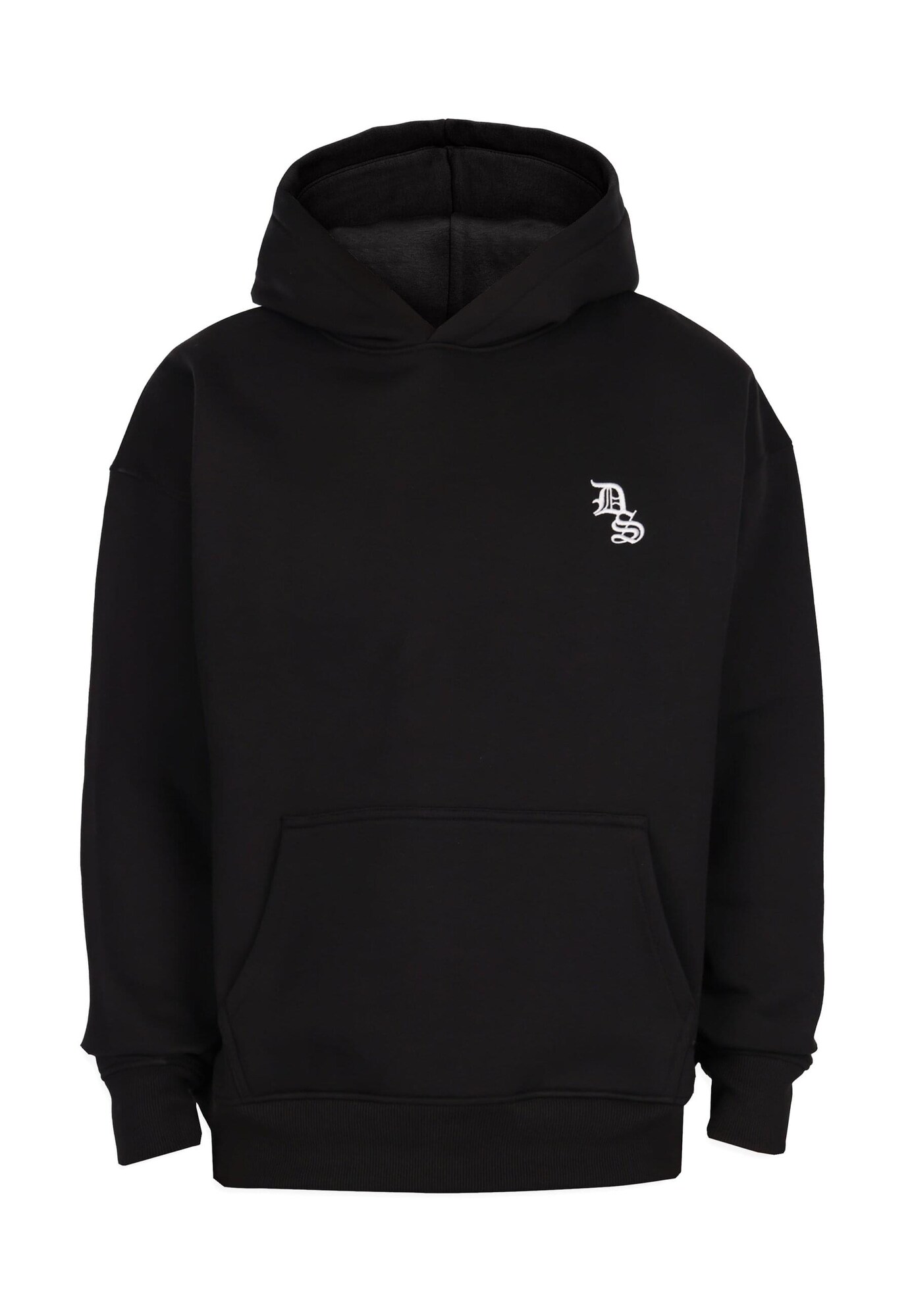 Dropsize Sudadera  negro / blanco