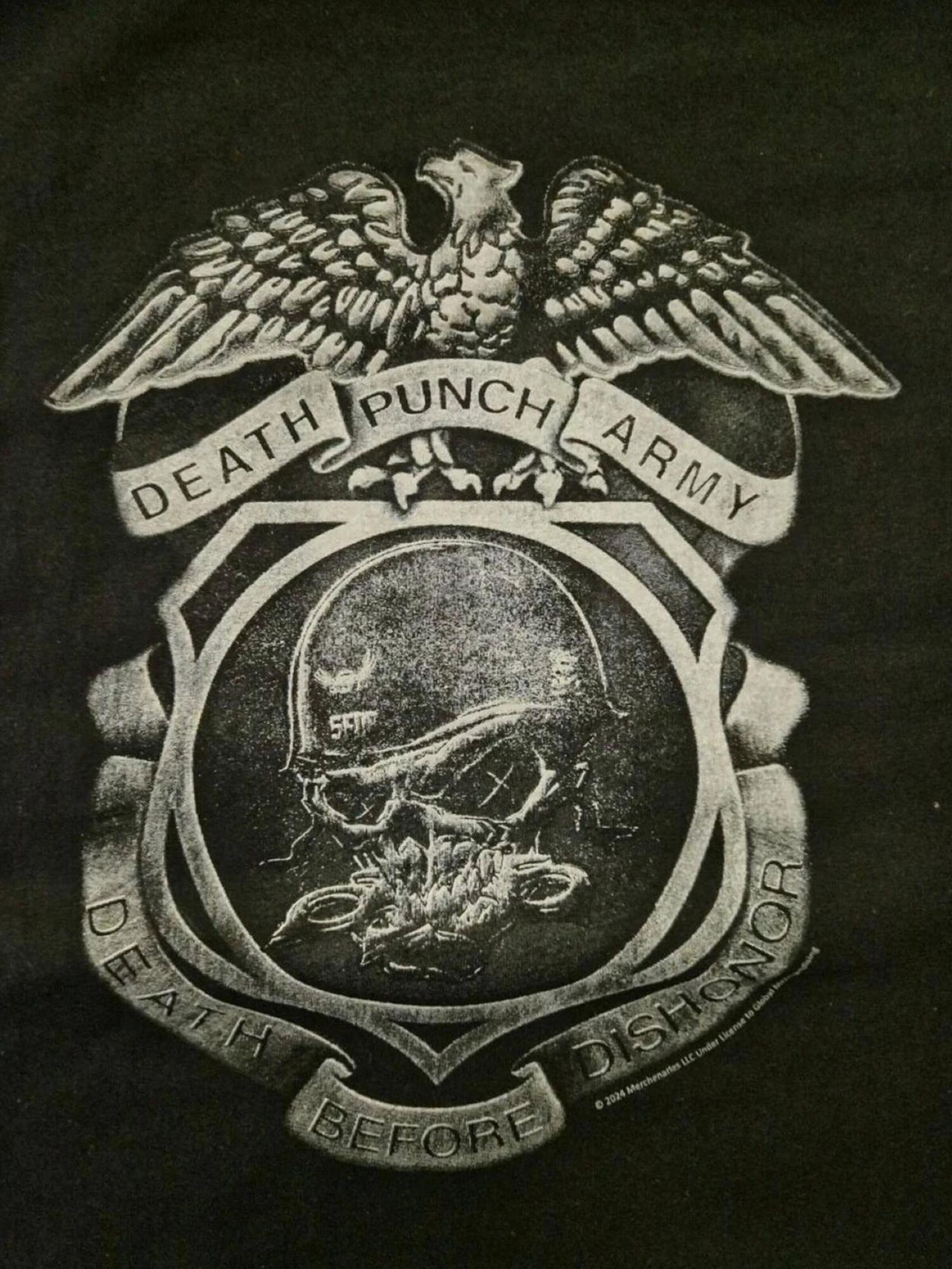 Five Finger Death Punch Camiseta 'Five Finger Death Punch EnForcer T-Shirt' negro – imagen 3