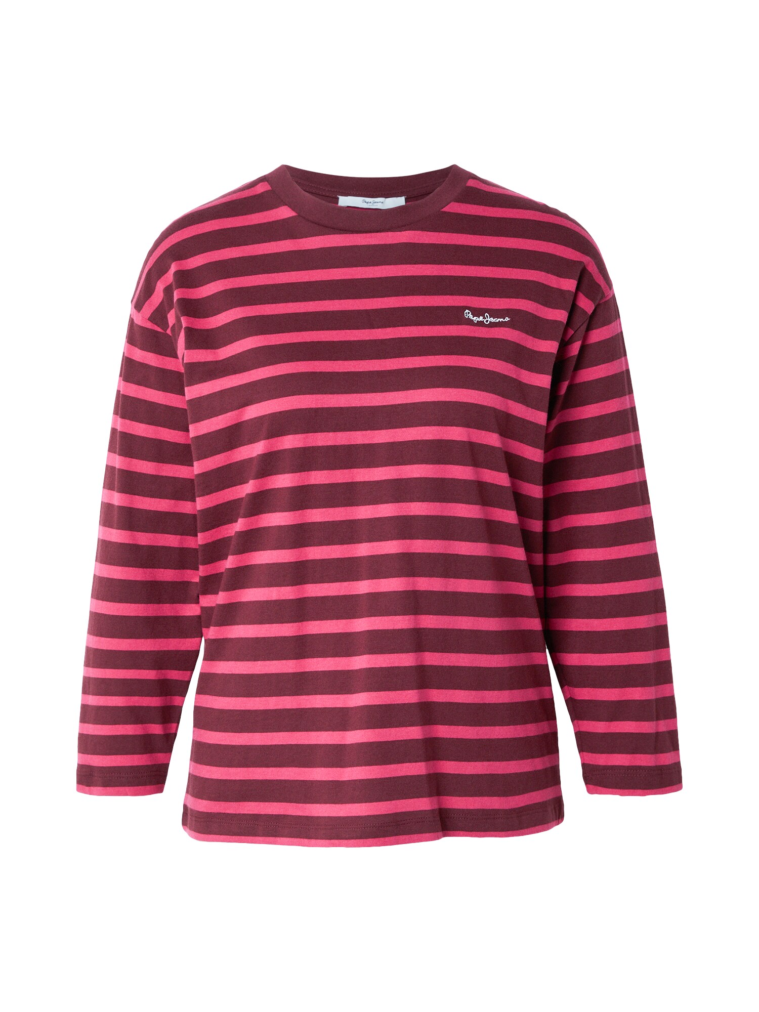 Pepe Jeans Tricou Banilla  fucsia / roşu închis