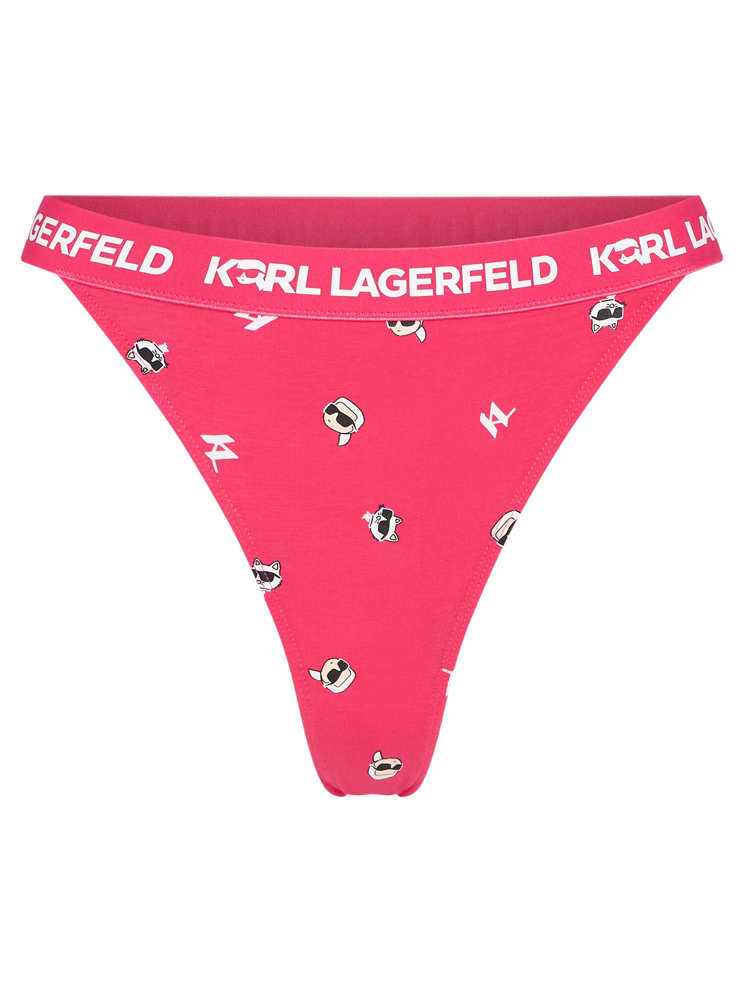 Karl Lagerfeld Slip  rózsaszín / fehér akciós termékkép 1