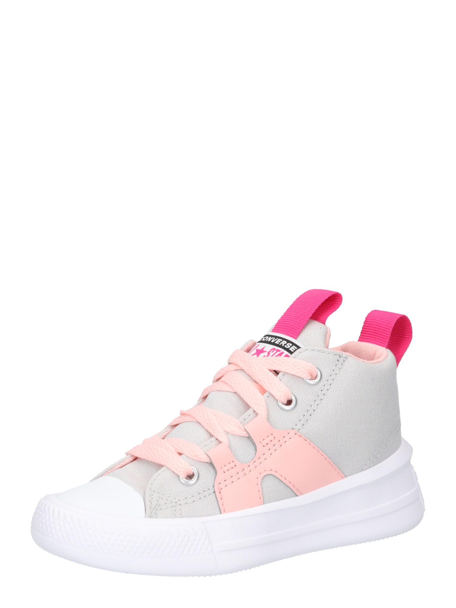 Converse CONVERSE Sneaker 'Chuck Taylor All Star' hellgrau / rosa / dunkelpink