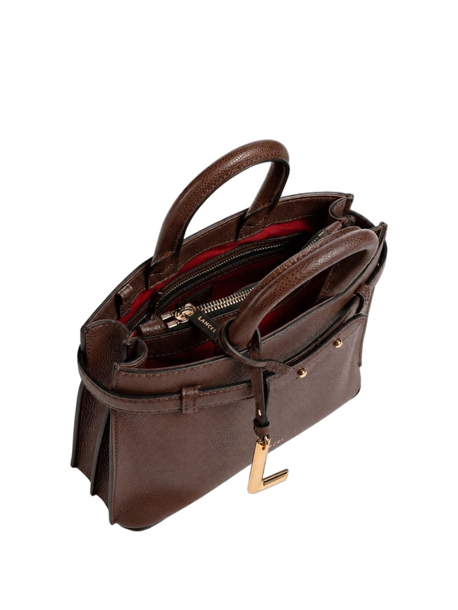 Lancel Bolso de mano 'Faubourg Carryall'  marrón – imagen 3