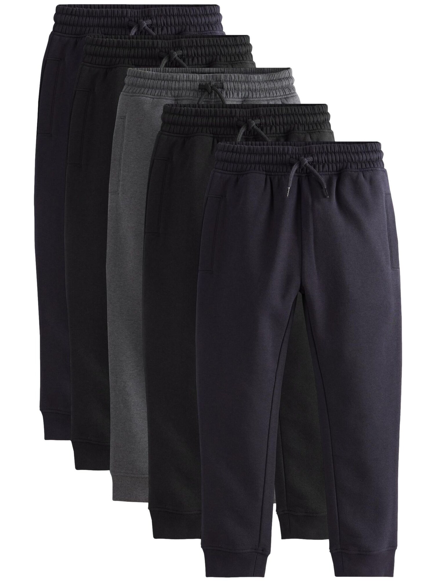 Next Pantaloni  bleumarin / gri / negru