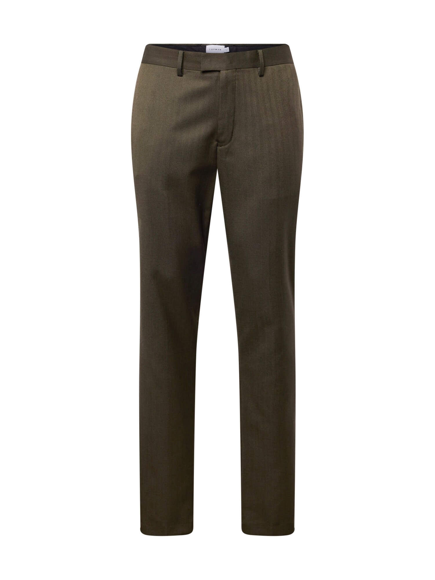 TOPMAN Chino nohavice  kaki