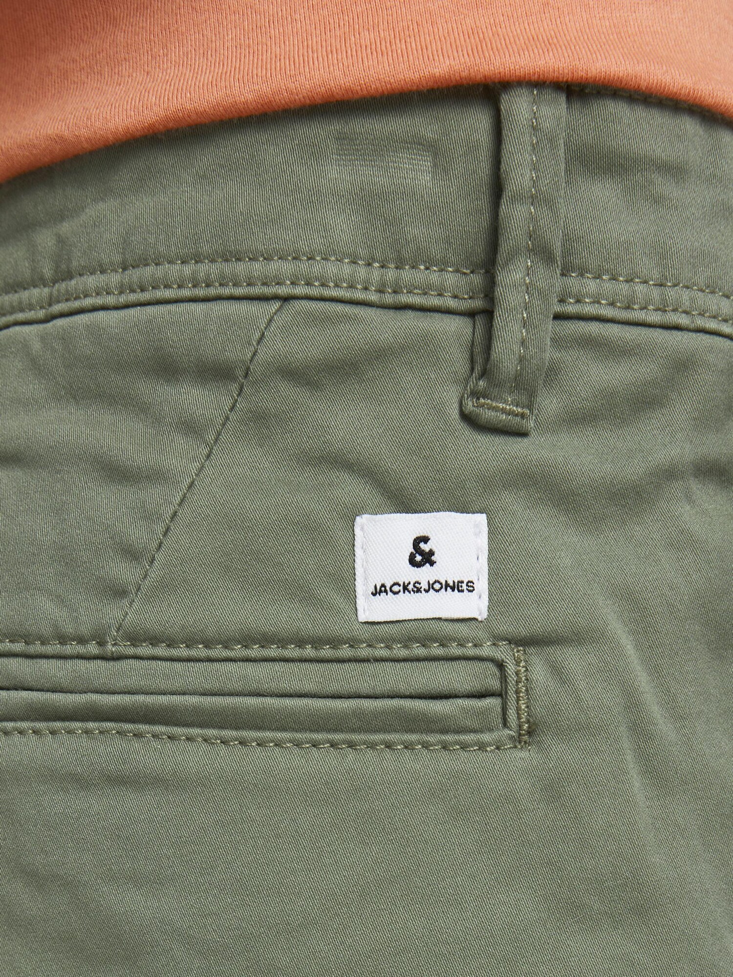 Jack & Jones Junior Nohavice 'JJBowie' olivová (obrázok 3)