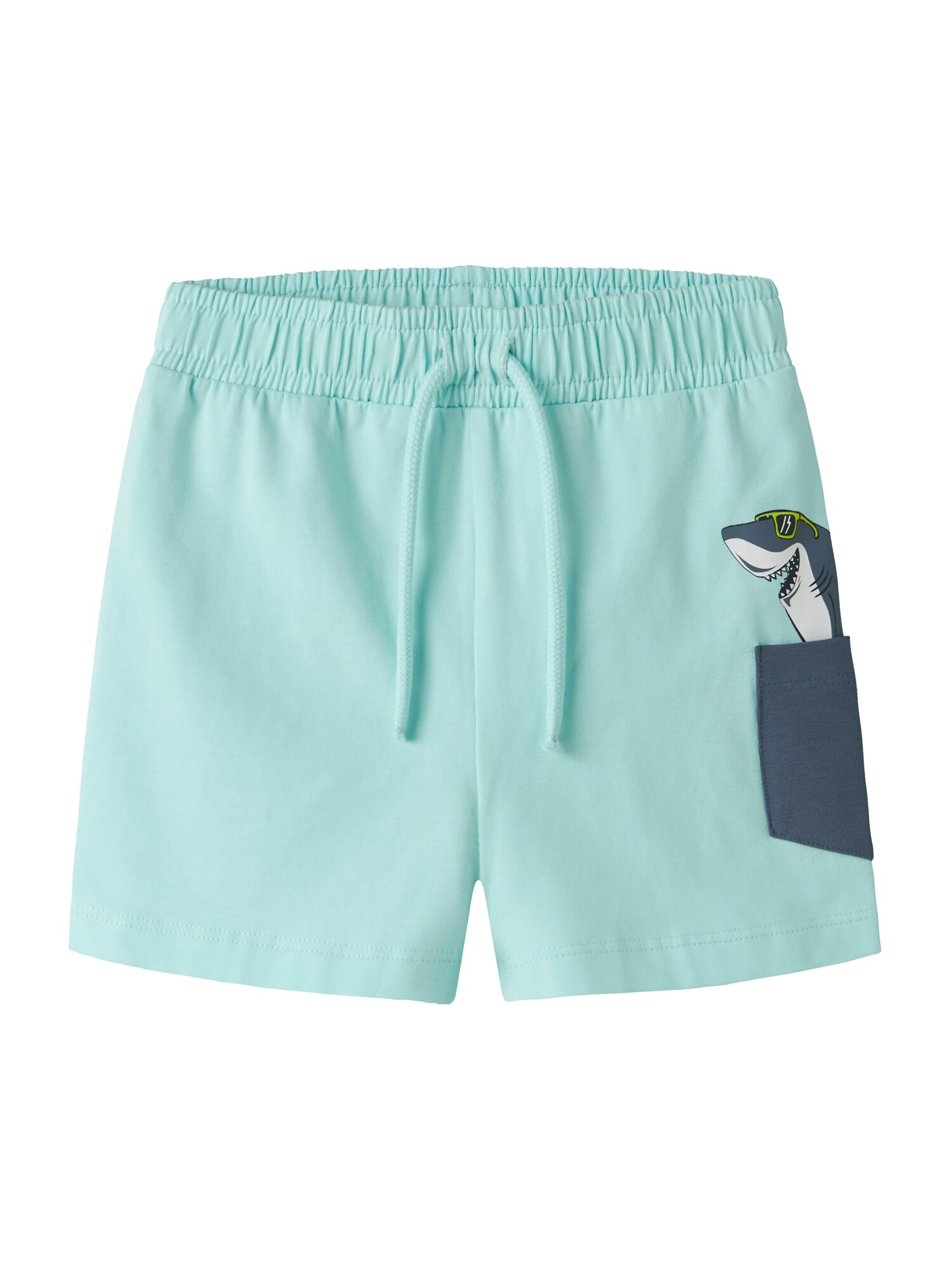 NAME IT Pantaloni 'NMMFIKZ'  turcoaz / albastru închis / verde iarbă / alb