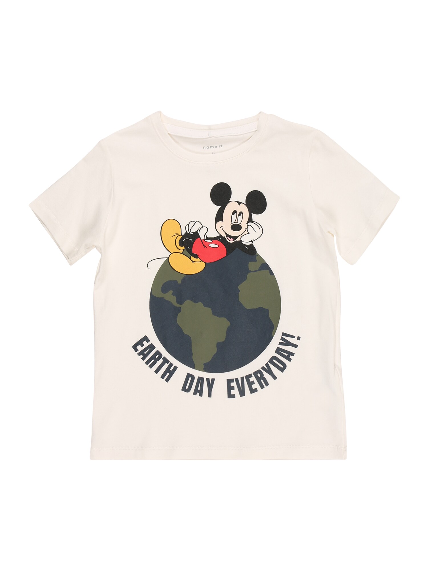 NAME IT Marškinėliai 'Mickey Mouse'  balta / mišrios spalvos