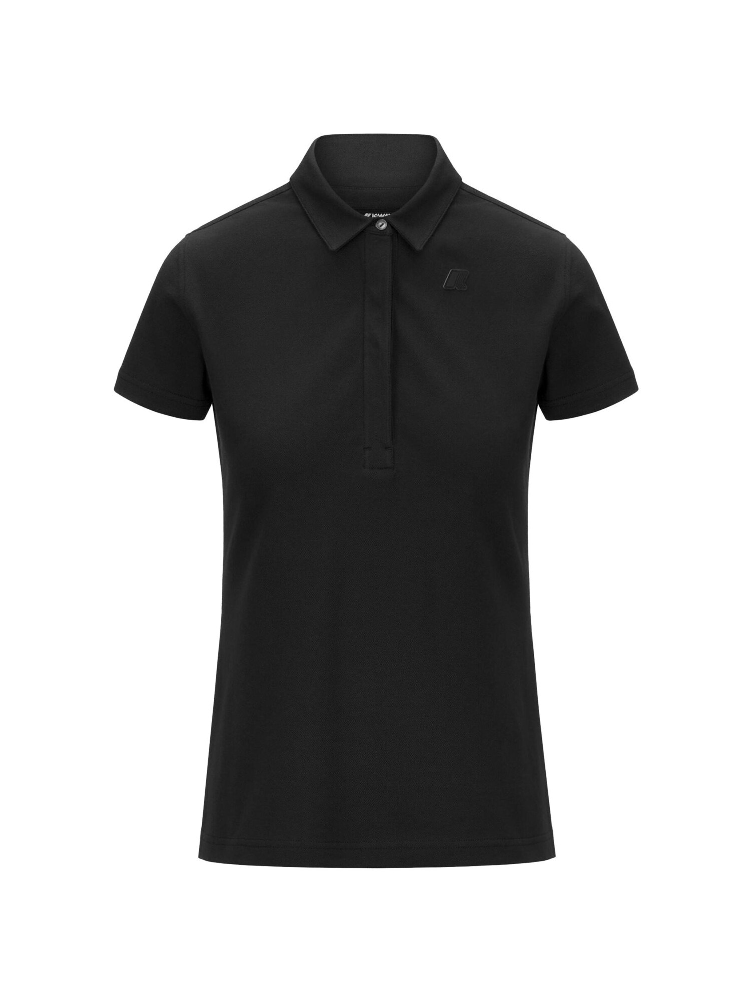 K-Way Camiseta 'K-WAY AMDEA PIQUE SLIM T-Shirt e Polo' negro