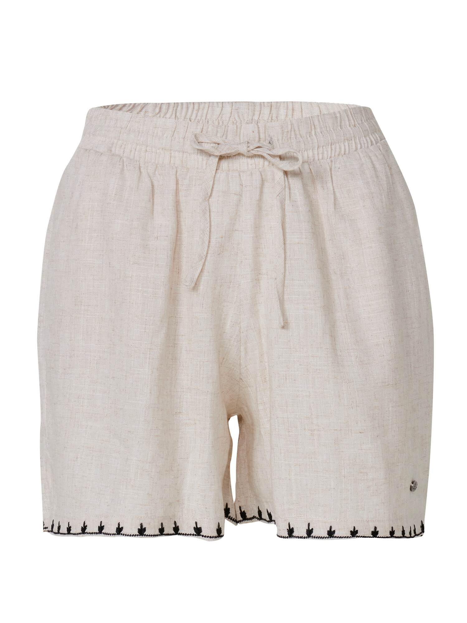 KOROSHI Pantaloni  negru / alb murdar