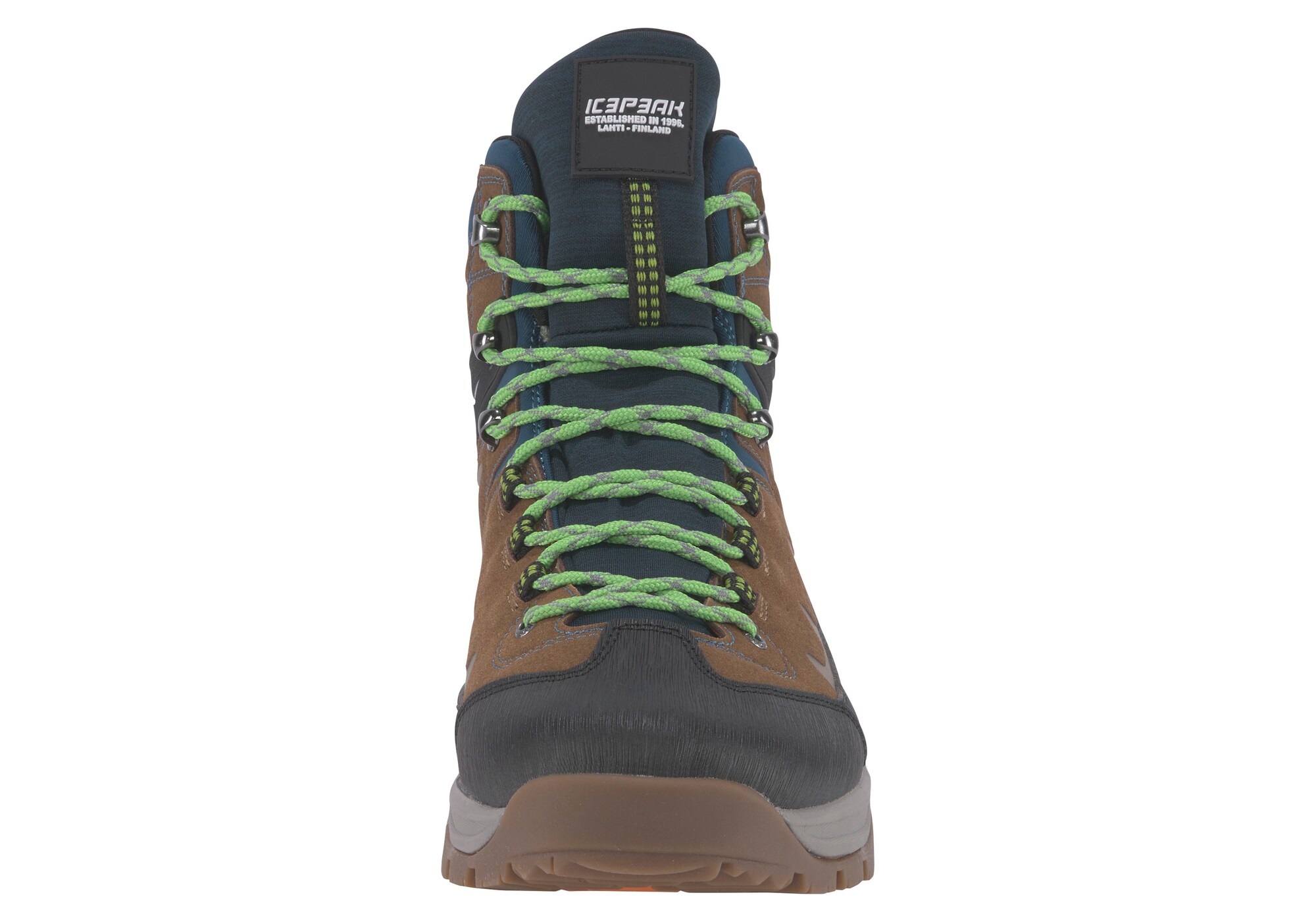 ICEPEAK Bakancsok 'Wynnes'  éjkék / barna / greige / zöld termék 2. képe