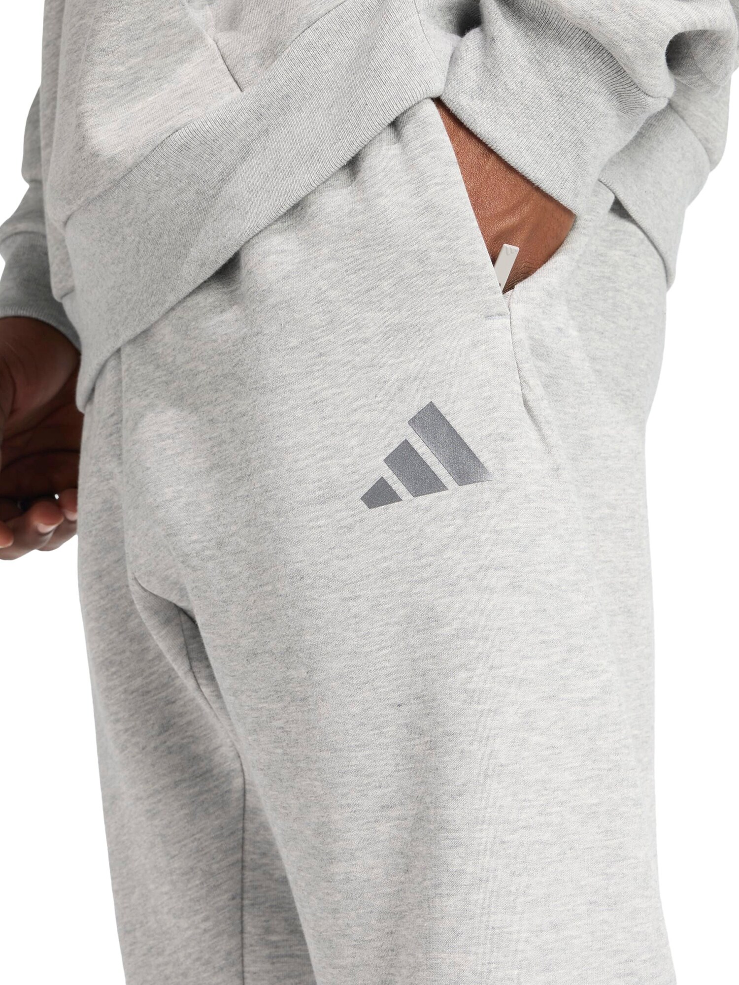 ADIDAS SPORTSWEAR Športové nohavice 'FI' svetlosivá / tmavosivá (obrázok 4)