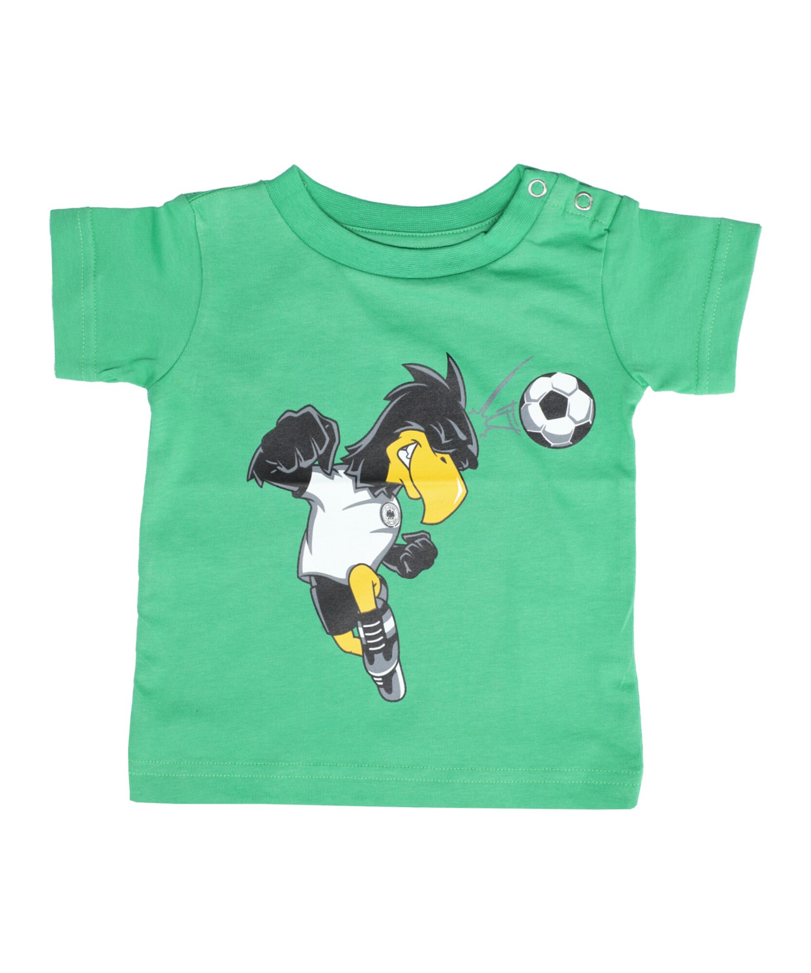 DFB Tricou funcțional  galben / verde deschis / negru / alb