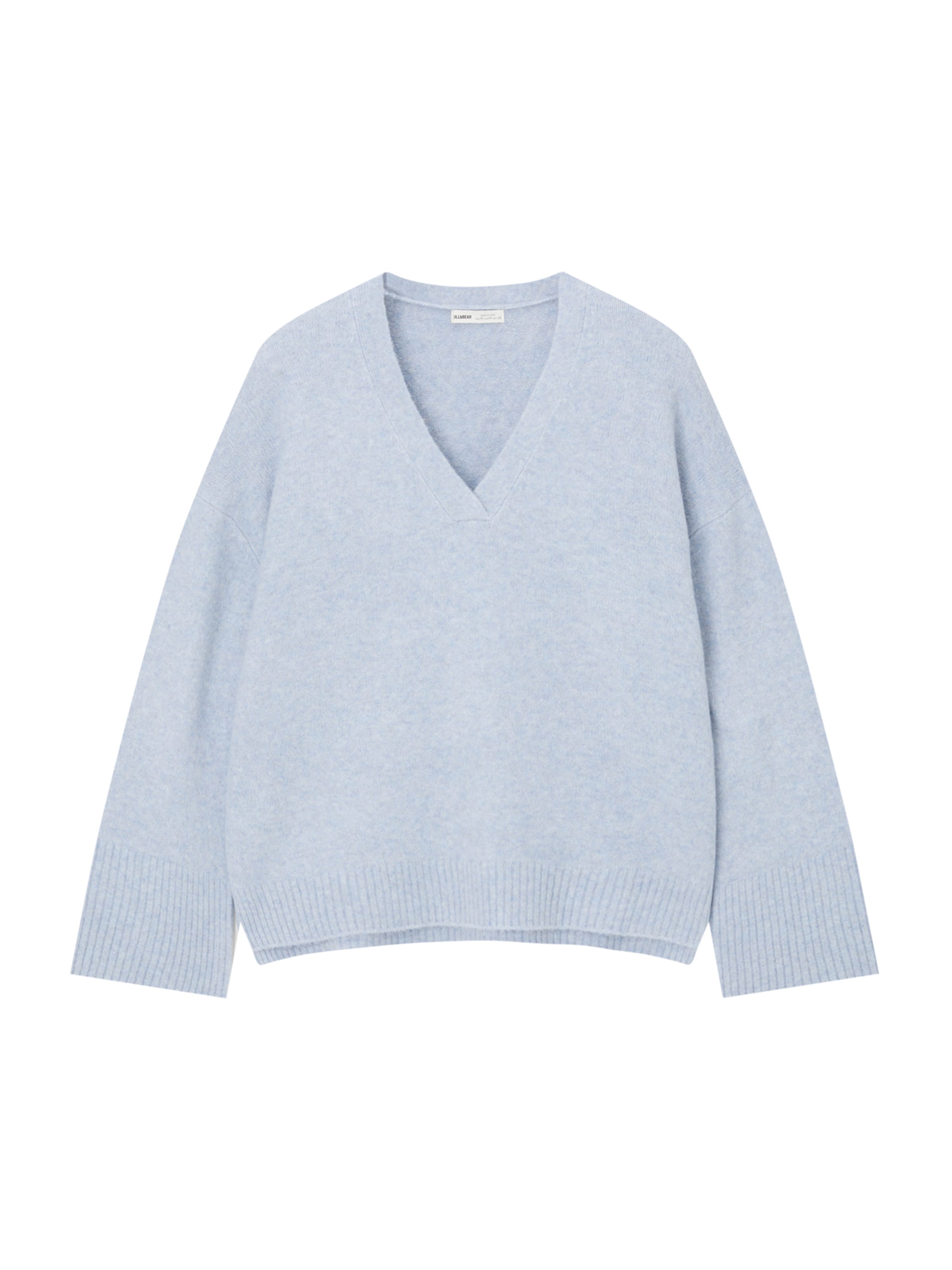 Light blue knit sweater