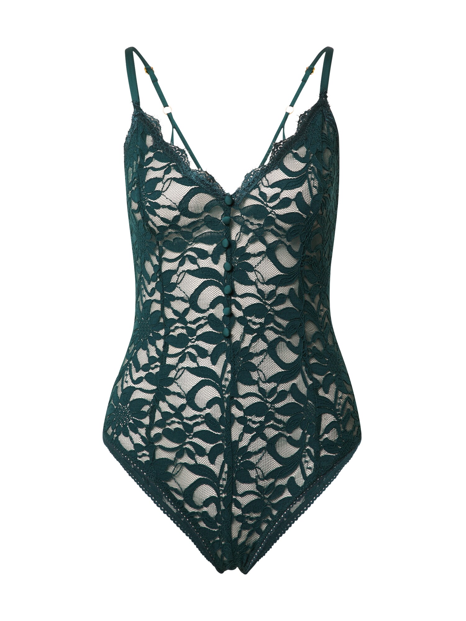 Free People Glaustinukė 'BEDROOM DATE'  tamsiai žalia