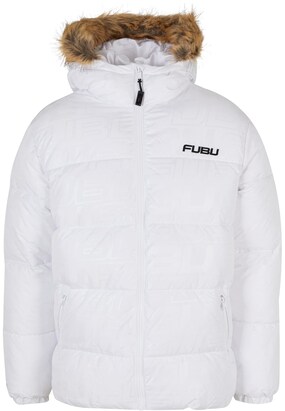 Fubu Winterjas Zwart / Wit