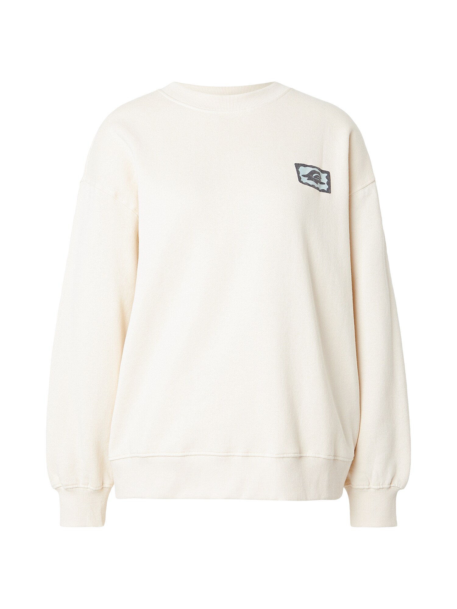 QUIKSILVER Sudadera  azul claro / negro / blanco natural