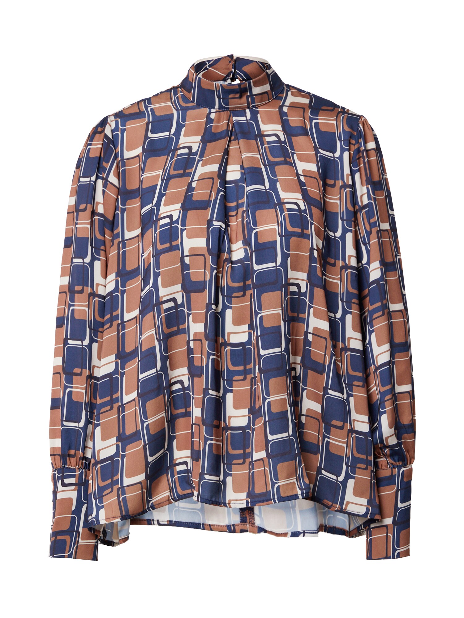 LTB Bluza 'CEZODO'  marine / temno modra / karamel / bela