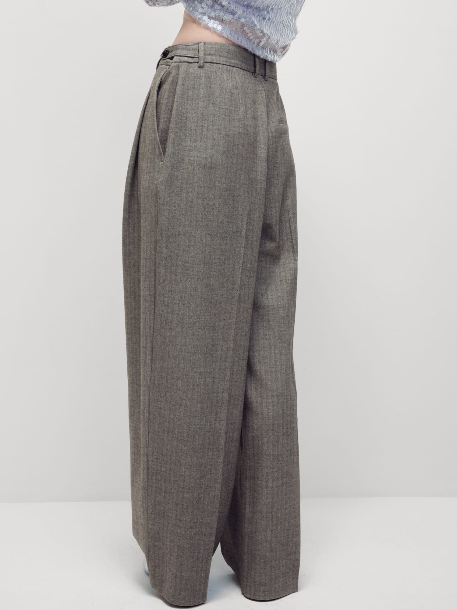 Thumbnail - Marks & Spencer Bundfaltenhose