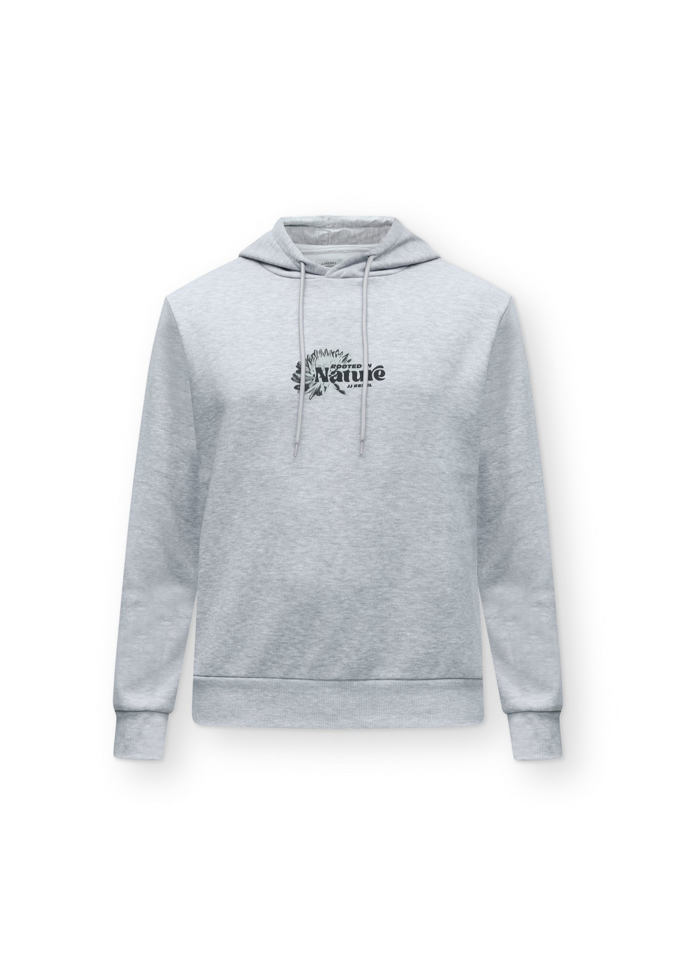 JJ Rebel Bluză de molton JREBIVAN gri taupe / gri amestecat / negru / alb murdar