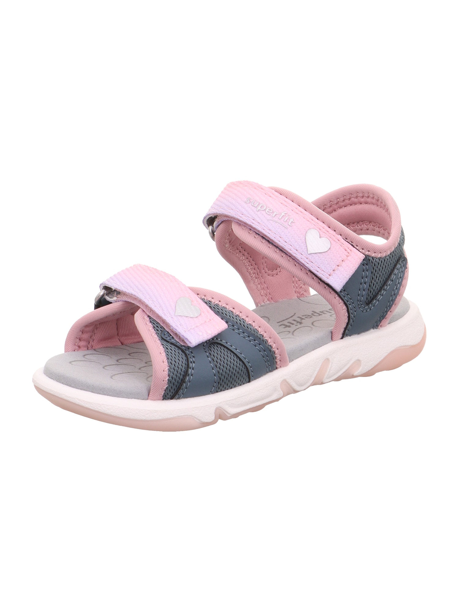 SUPERFIT Sandale Pebbles  opal / roz deschis