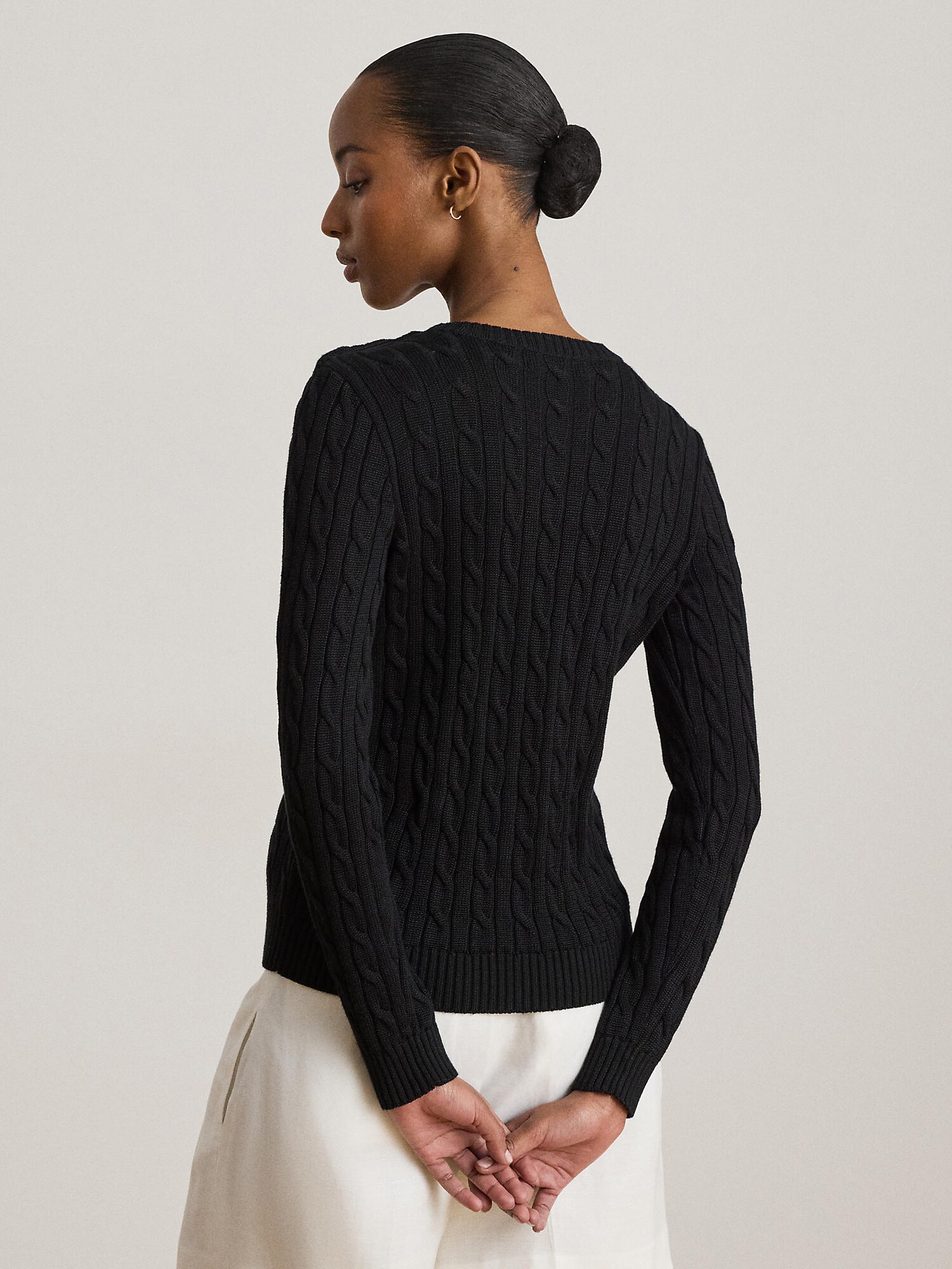 Lauren Ralph Lauren Jersey negro – imagen 11