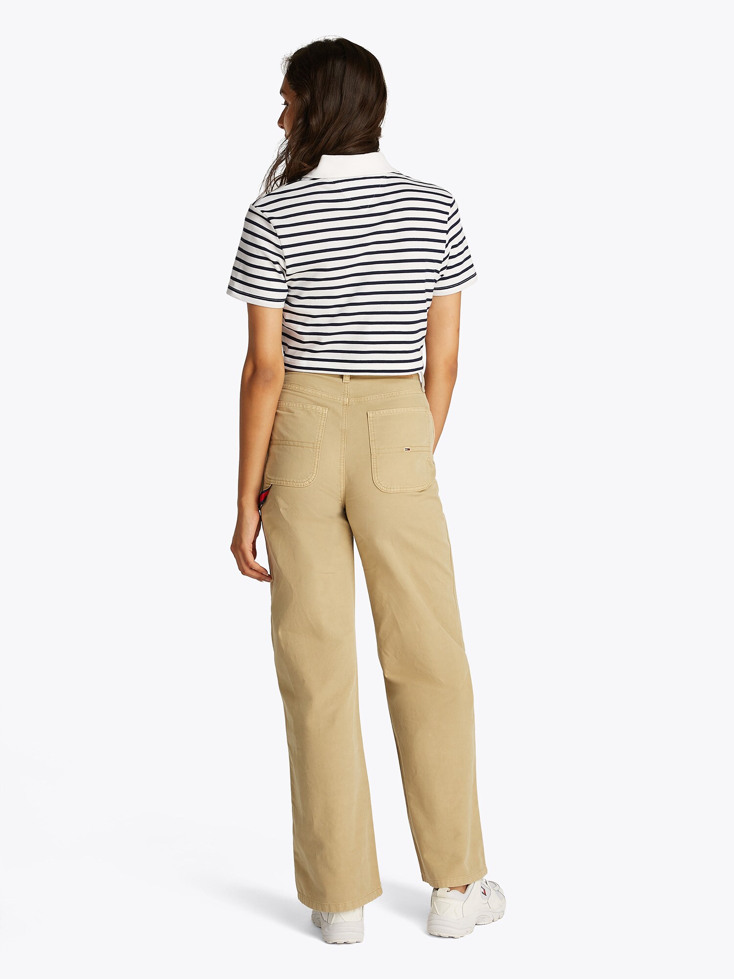 Tommy Jeans Tričko námornícka modrá / biela (obrázok 3)