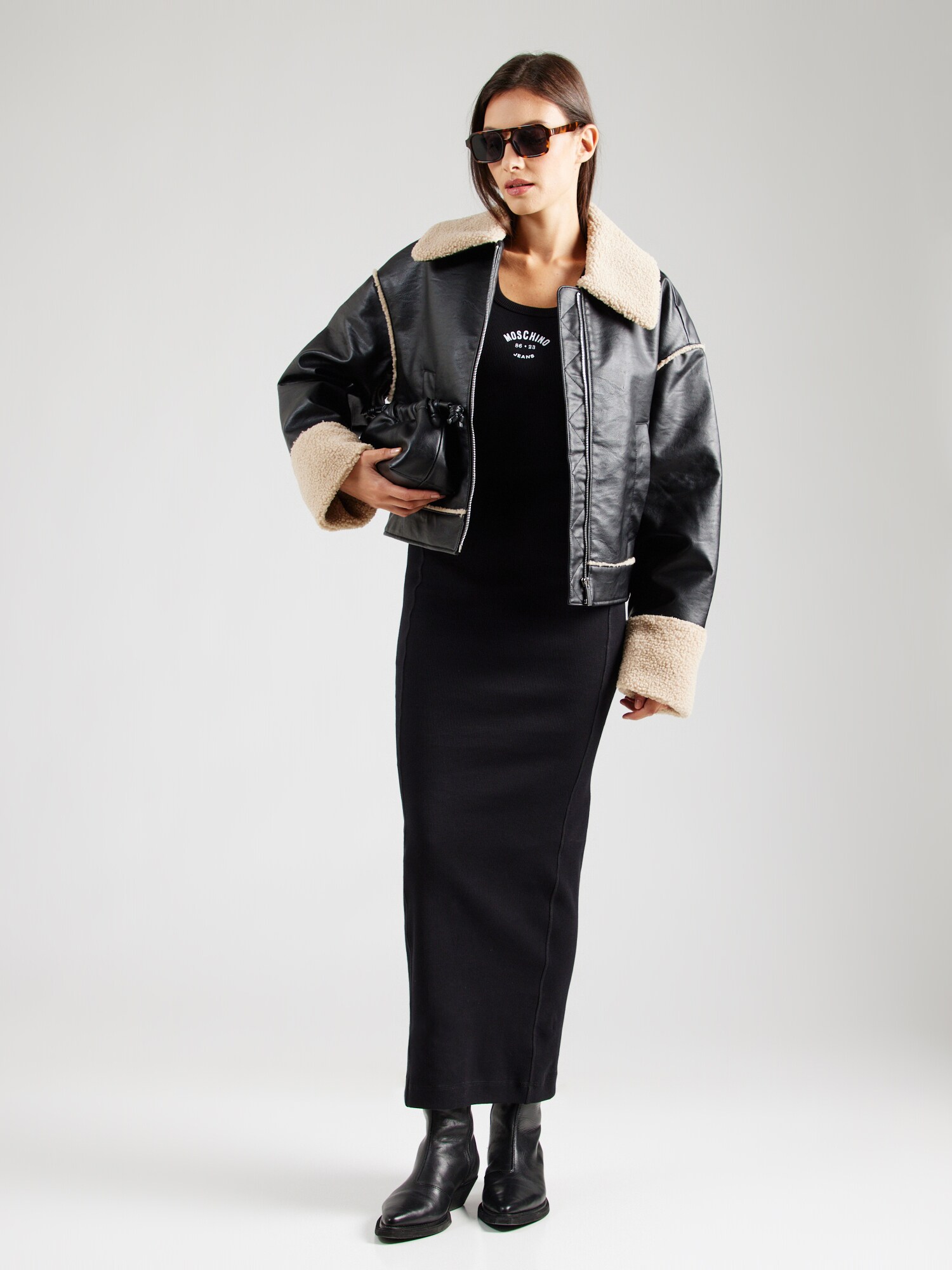 Moschino Jeans Ruha  fekete / fehér termék 2. képe