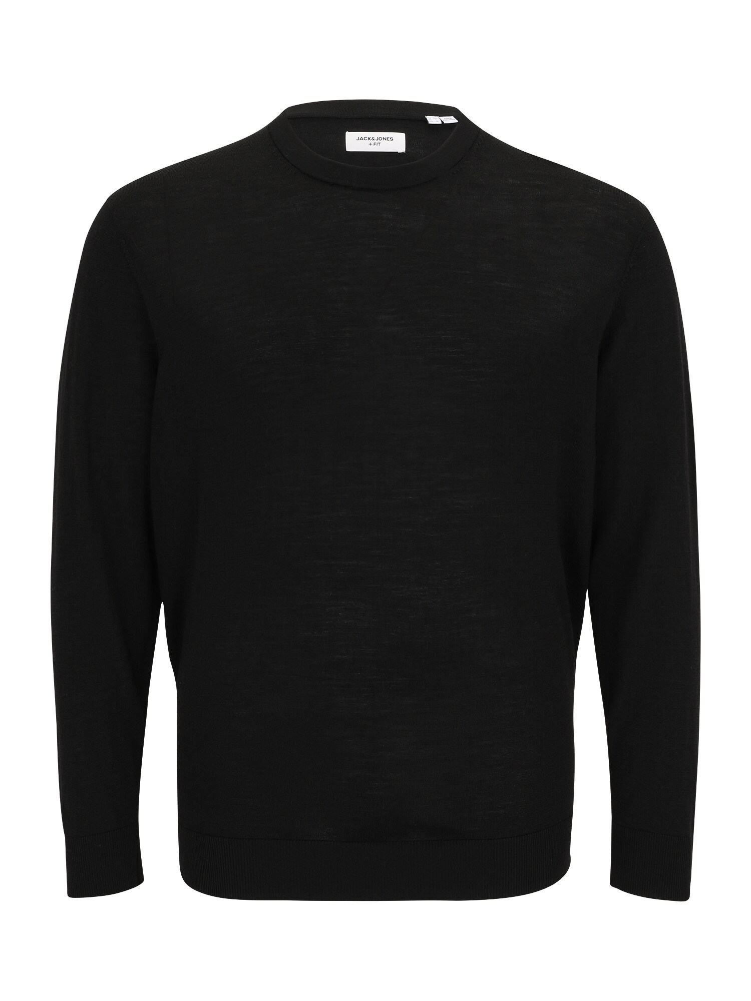 Jack & Jones Plus Pulover  negru