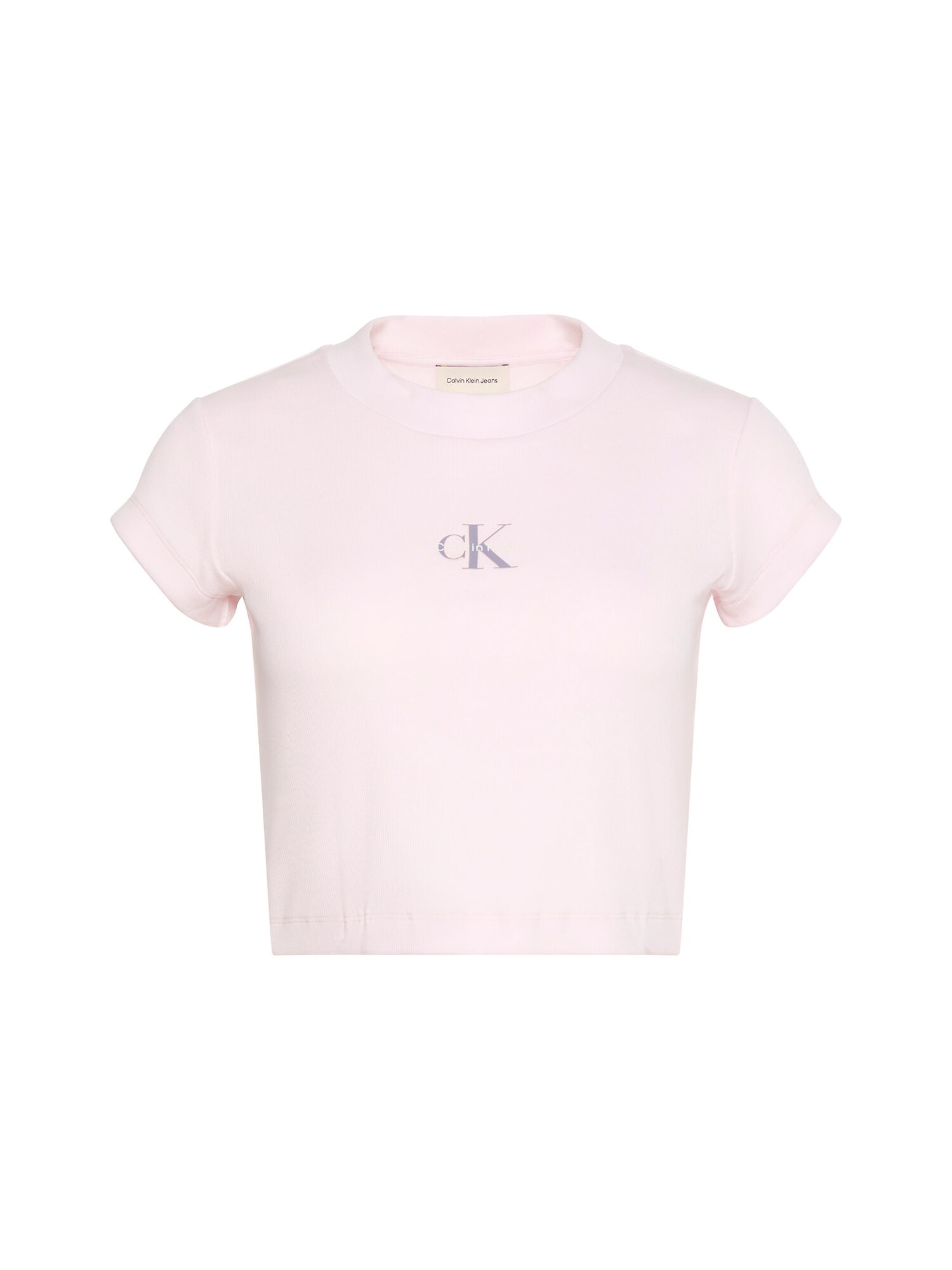 Calvin Klein Jeans Tricou gri / roz / alb