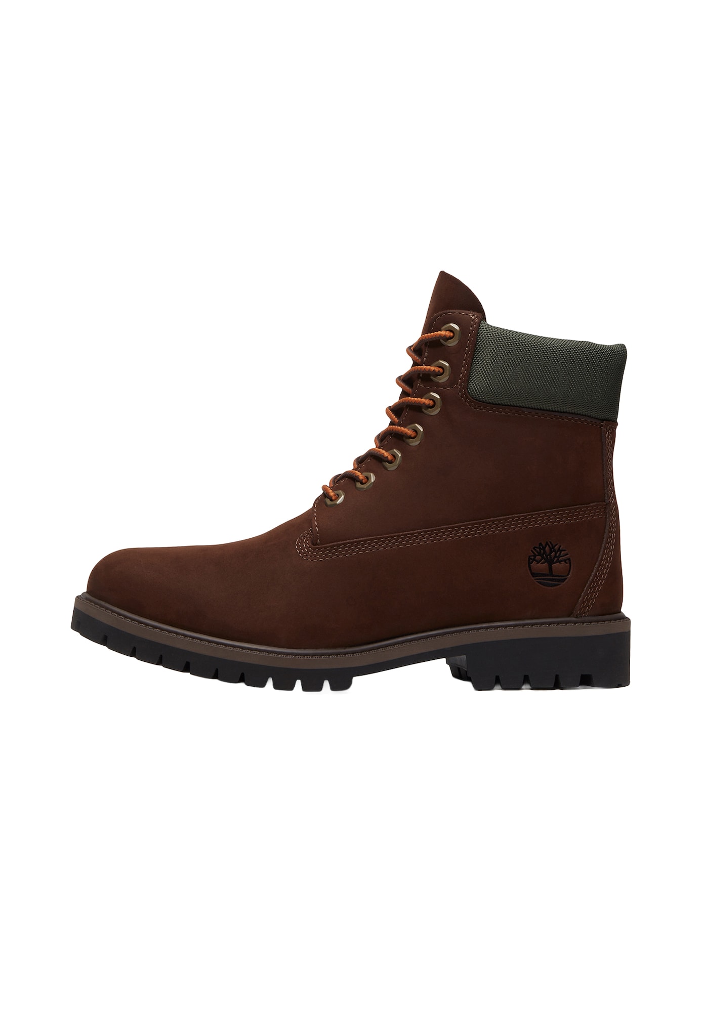 TIMBERLAND Cizme cu șireturi HERITAGE 6 INCH maro închis