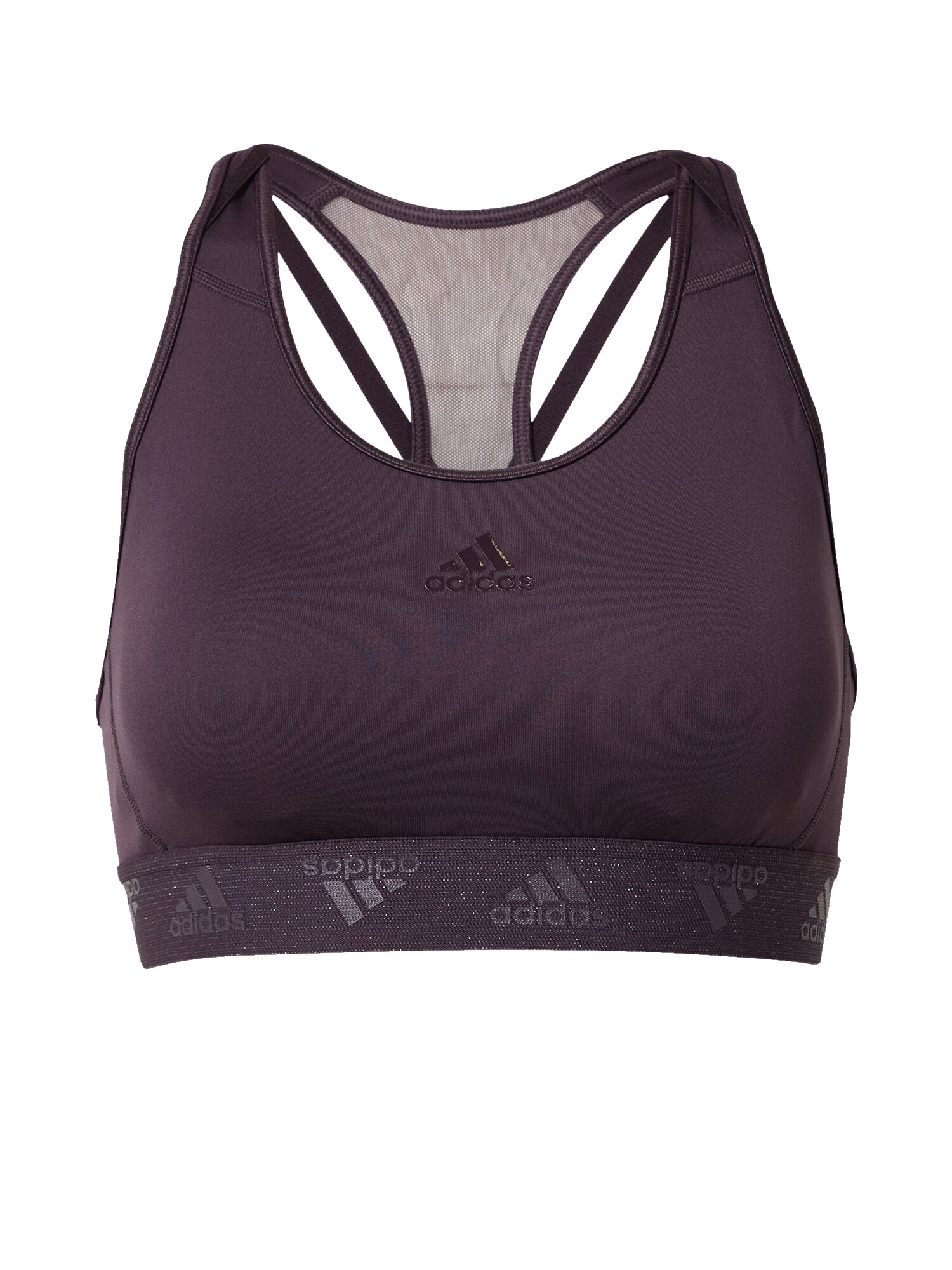 ADIDAS PERFORMANCE Sportinė liemenėlė  tamsiai violetinė