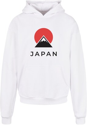 Merchcode Sweatshirt ‘Japan’ Rood / Zwart / Wit