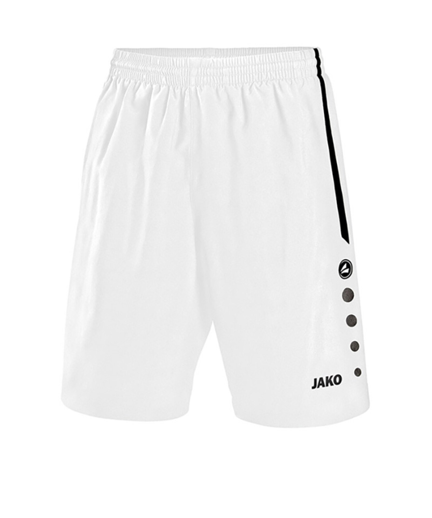 JAKO Pantaloni sport Turin  negru / alb