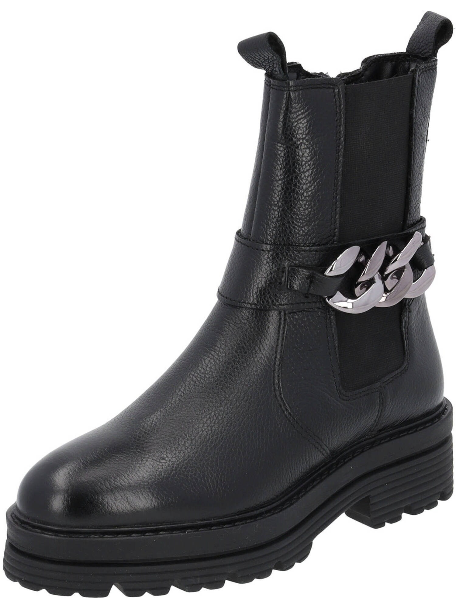 Palado Ghete chelsea Delxa  negru / argintiu